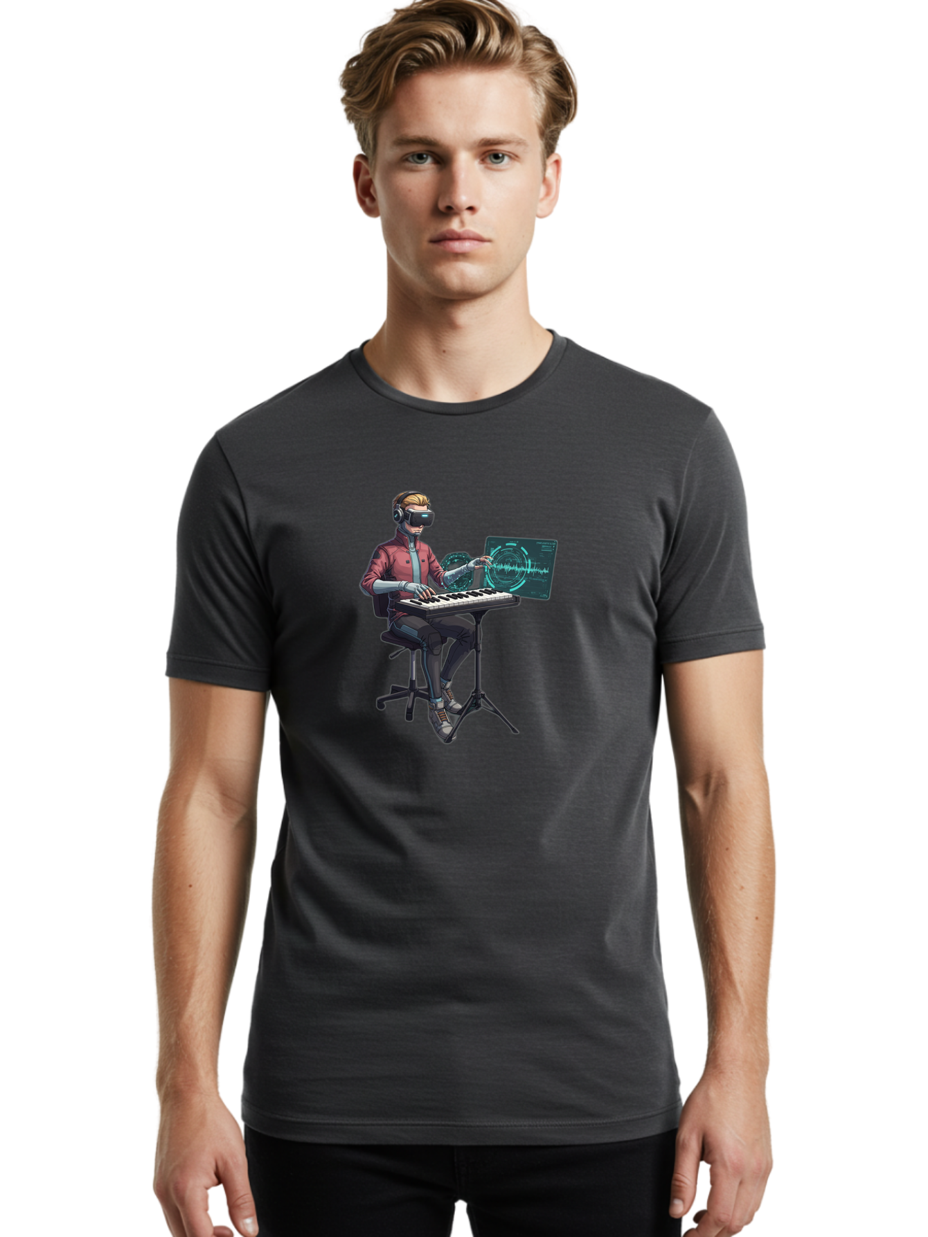Vr-Music-Producer Men'S Graphic Tee, 100% Cotton, Comfortable Casual Summer Wear, Machine Washable, Vintage Camera, Old Camera, Antique Camera, Black Camera, Classic Photography, Photography Equipment, Nostalgic Device, Film Camera, Camera Art Bah353
