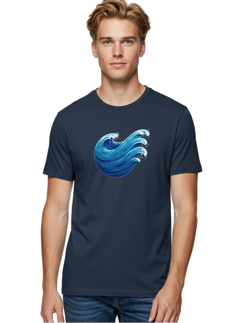 Wave-1 Men'S Graphic Tee, 100% Cotton, Comfortable Casual Summer Wear, Machine Washable, Vintage Camera, Old Camera, Antique Camera, Black Camera, Classic Photography, Photography Equipment, Nostalgic Device, Film Camera, Camera Art Bah363