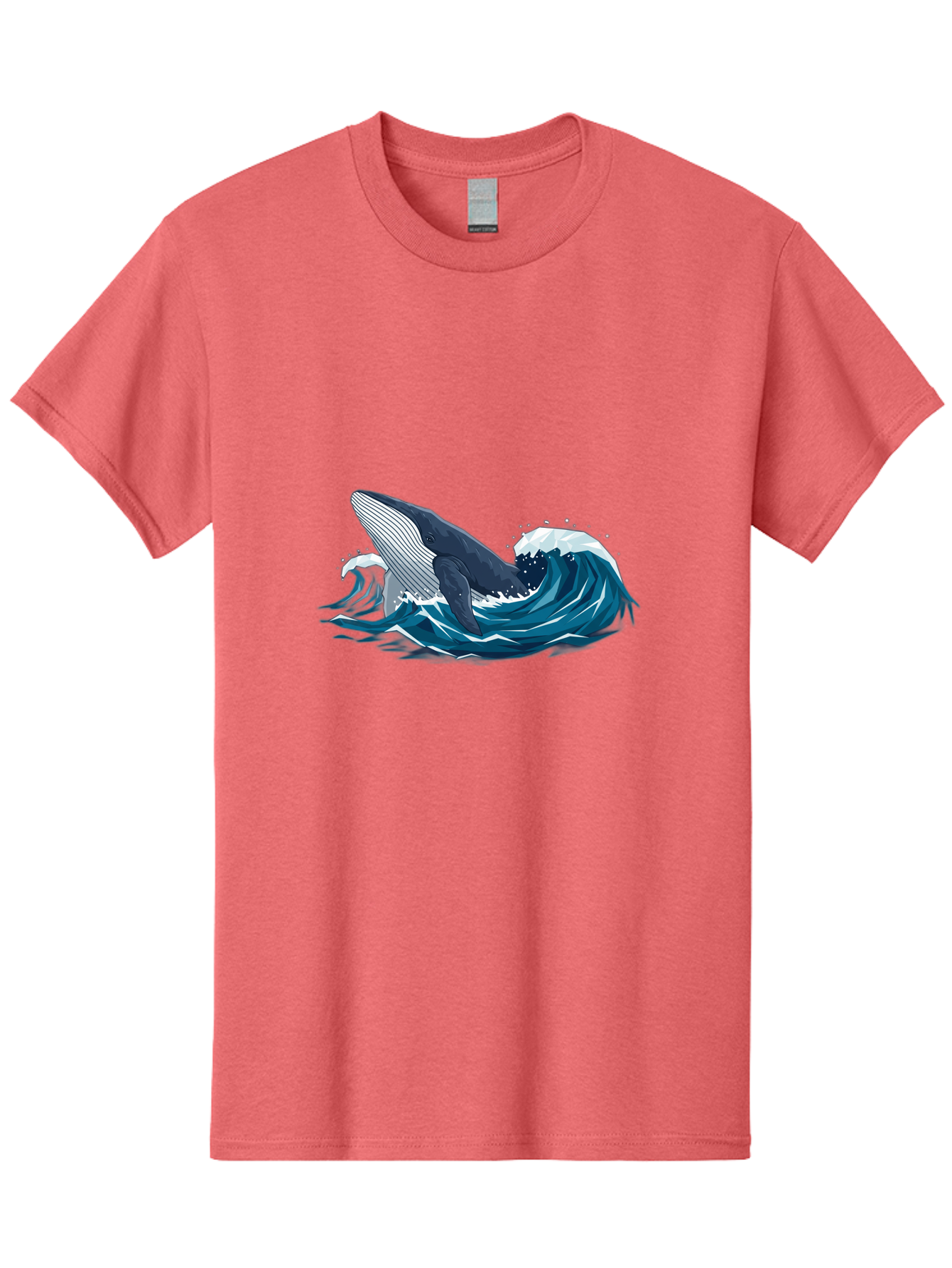 Whale-Breaching-Wave Men'S Graphic Tee, 100% Cotton, Comfortable Casual Summer Wear, Machine Washable, Vintage Camera, Old Camera, Antique Camera, Black Camera, Classic Photography, Photography Equipment, Nostalgic Device, Film Camera, Bah366