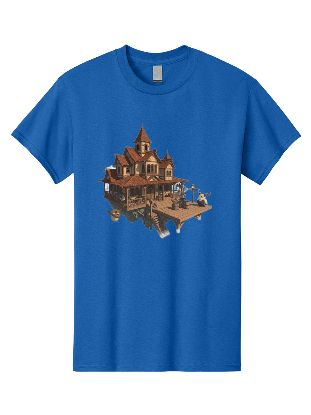 Whimsical-Wooden-Treehouse Men'S Graphic Tee, 100% Cotton, Comfortable Casual Summer Wear, Machine Washable, Vintage Camera, Old Camera, Antique Camera, Black Camera, Classic Photography, Photography Equipment, Nostalgic Device, Film Camera, Bah367