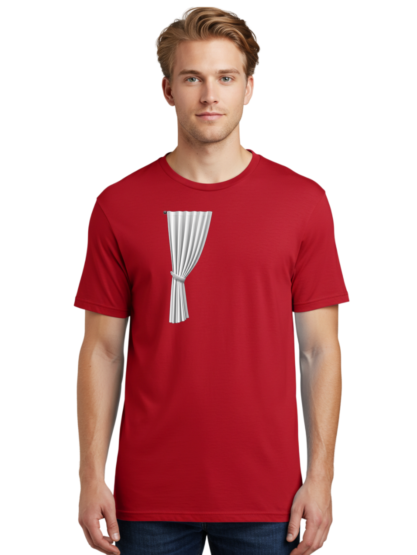 White-Curtain Men'S Graphic Tee, 100% Cotton, Comfortable Casual Summer Wear, Machine Washable, Vintage Camera, Old Camera, Antique Camera, Black Camera, Classic Photography, Photography Equipment, Nostalgic Device, Film Camera, Camera Art Bah372