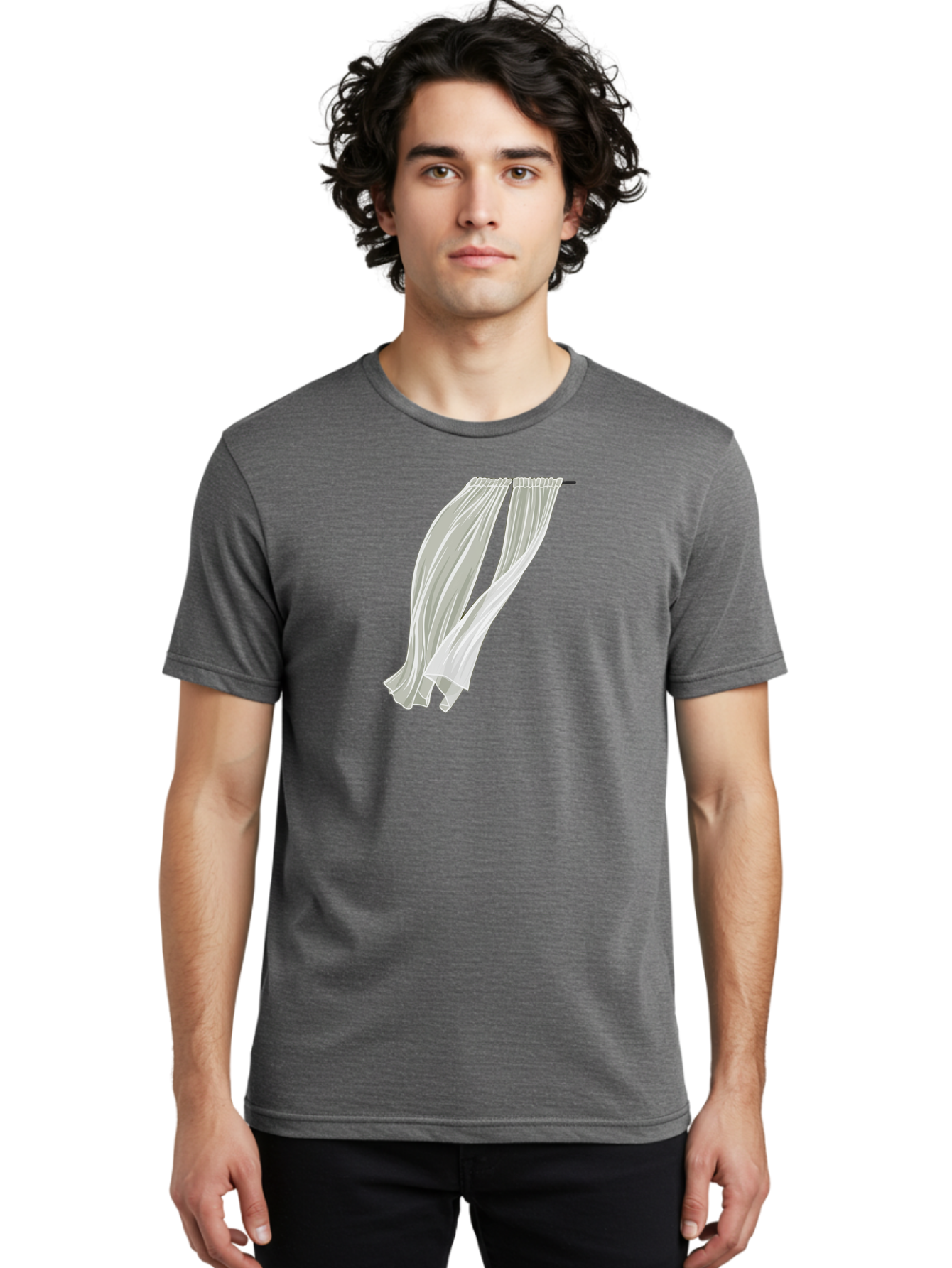 White-Curtains-1 Men'S Graphic Tee, 100% Cotton, Comfortable Casual Summer Wear, Machine Washable, Vintage Camera, Old Camera, Antique Camera, Black Camera, Classic Photography, Photography Equipment, Nostalgic Device, Film Camera, Camera Art Bah373