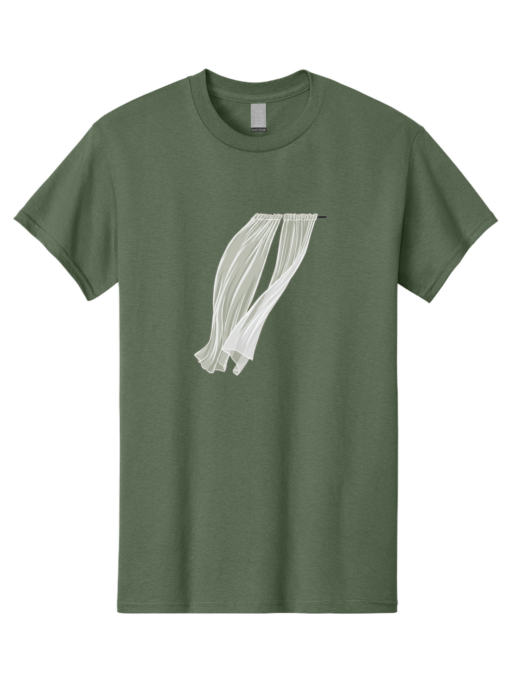 White-Curtains-1 Men'S Graphic Tee, 100% Cotton, Comfortable Casual Summer Wear, Machine Washable, Vintage Camera, Old Camera, Antique Camera, Black Camera, Classic Photography, Photography Equipment, Nostalgic Device, Film Camera, Camera Art Bah373