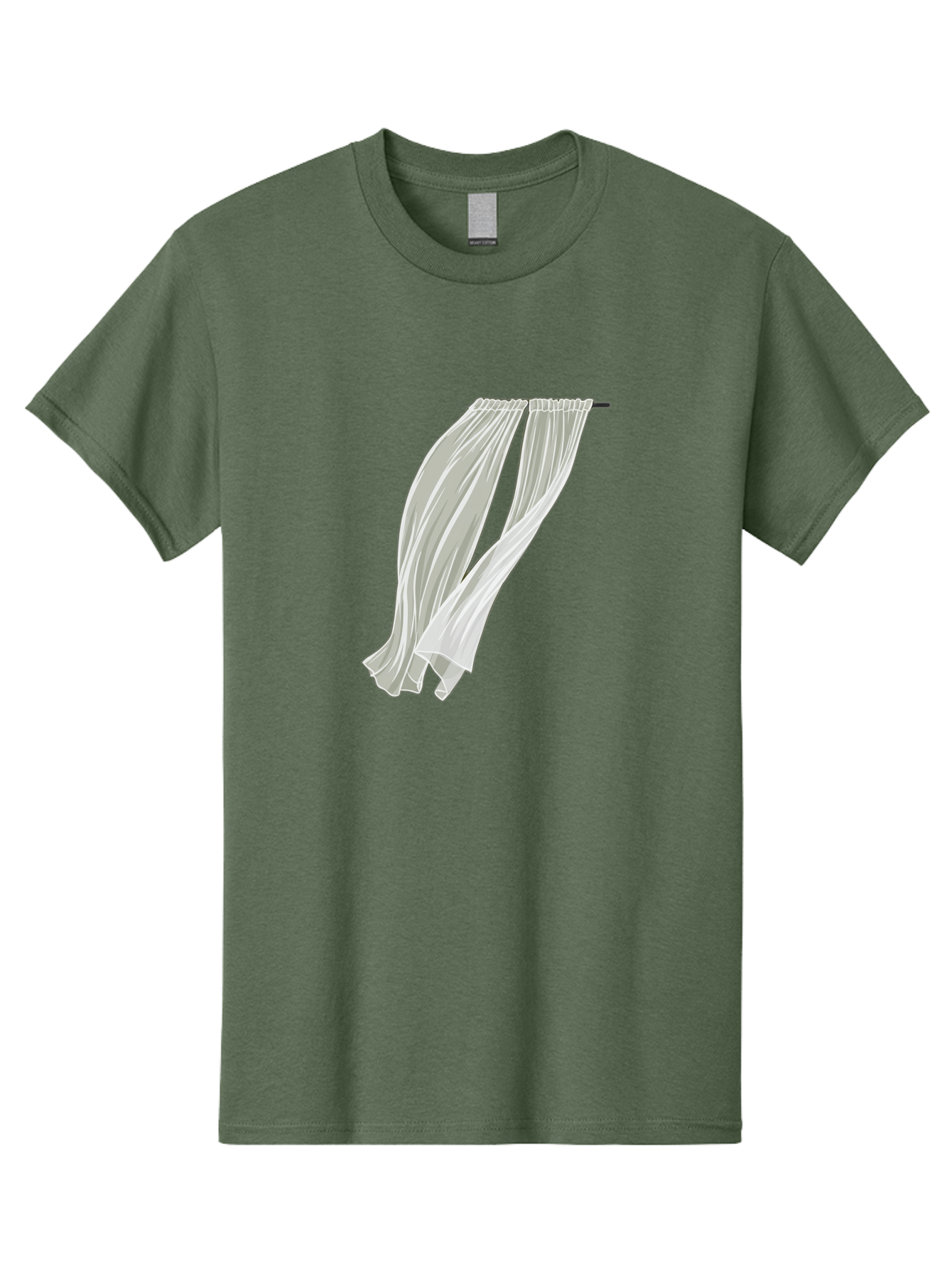 White-Curtains-1 Men'S Graphic Tee, 100% Cotton, Comfortable Casual Summer Wear, Machine Washable, Vintage Camera, Old Camera, Antique Camera, Black Camera, Classic Photography, Photography Equipment, Nostalgic Device, Film Camera, Camera Art Bah373