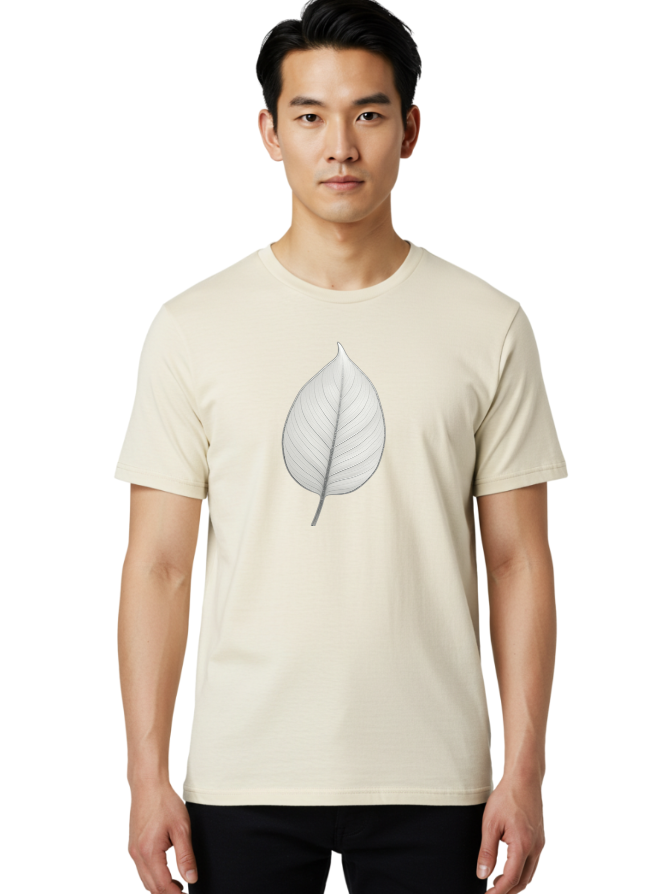White-Leaf Men'S Graphic Tee, 100% Cotton, Comfortable Casual Summer Wear, Machine Washable, Vintage Camera, Old Camera, Antique Camera, Black Camera, Classic Photography, Photography Equipment, Nostalgic Device, Film Camera, Camera Art Bah377