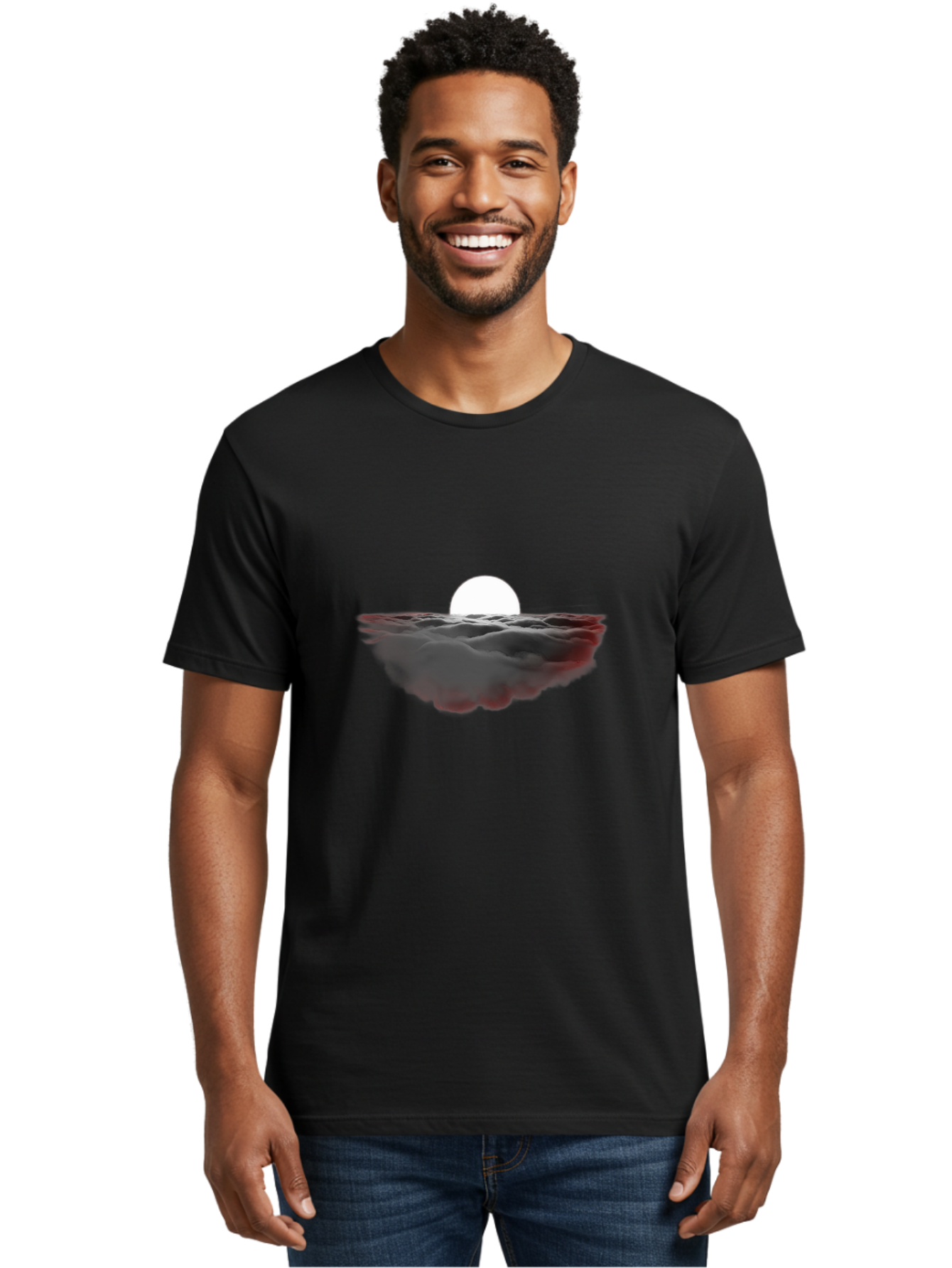 White-Sun-Over-Clouds Men'S Graphic Tee, 100% Cotton, Comfortable Casual Summer Wear, Machine Washable, Vintage Camera, Old Camera, Antique Camera, Black Camera, Classic Photography, Photography Equipment, Nostalgic Device, Film Camera, Bah380