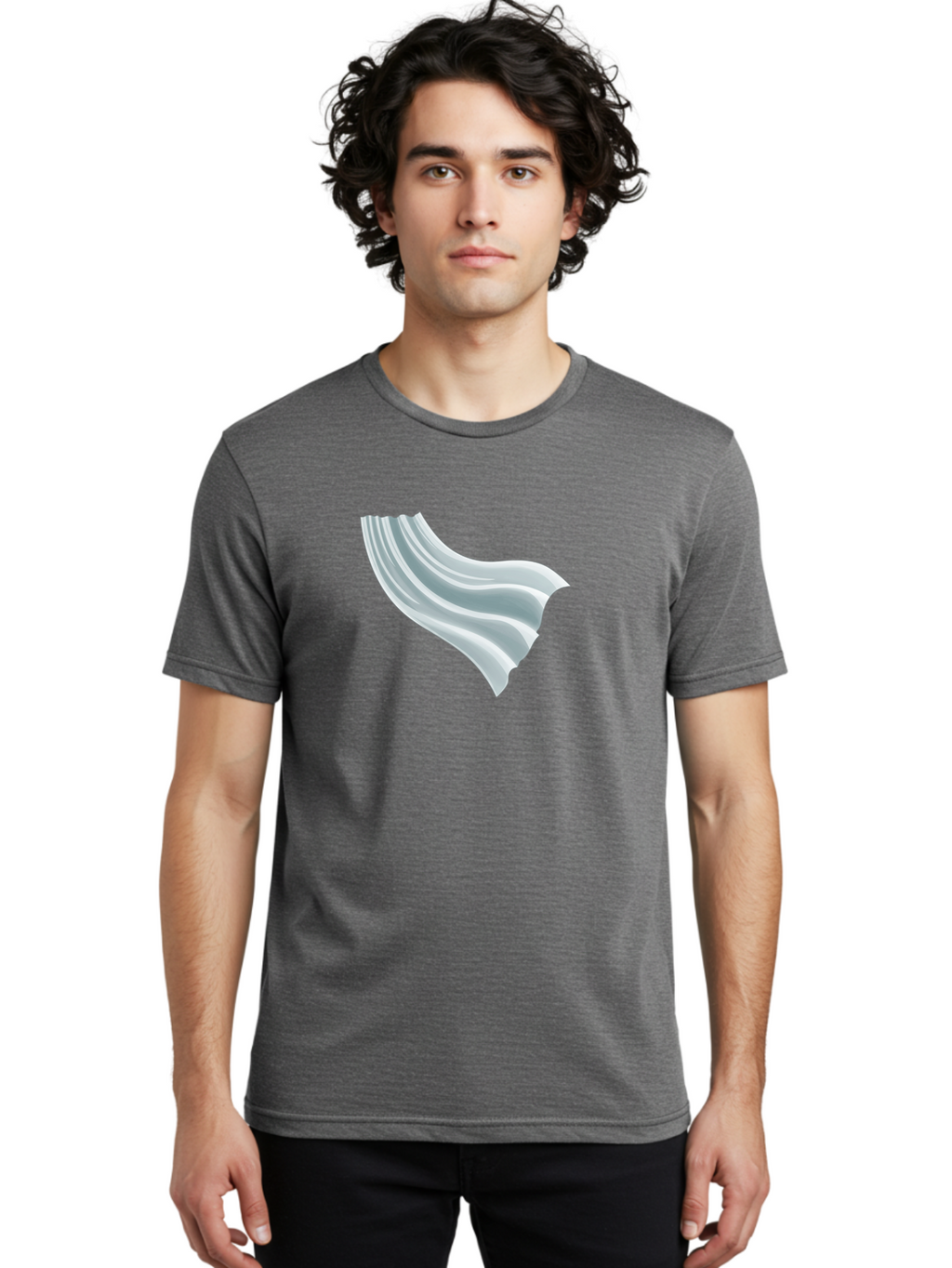 White-Wavy-Object Men'S Graphic Tee, 100% Cotton, Comfortable Casual Summer Wear, Machine Washable, Vintage Camera, Old Camera, Antique Camera, Black Camera, Classic Photography, Photography Equipment, Nostalgic Device, Film Camera, Camera Art Bah381