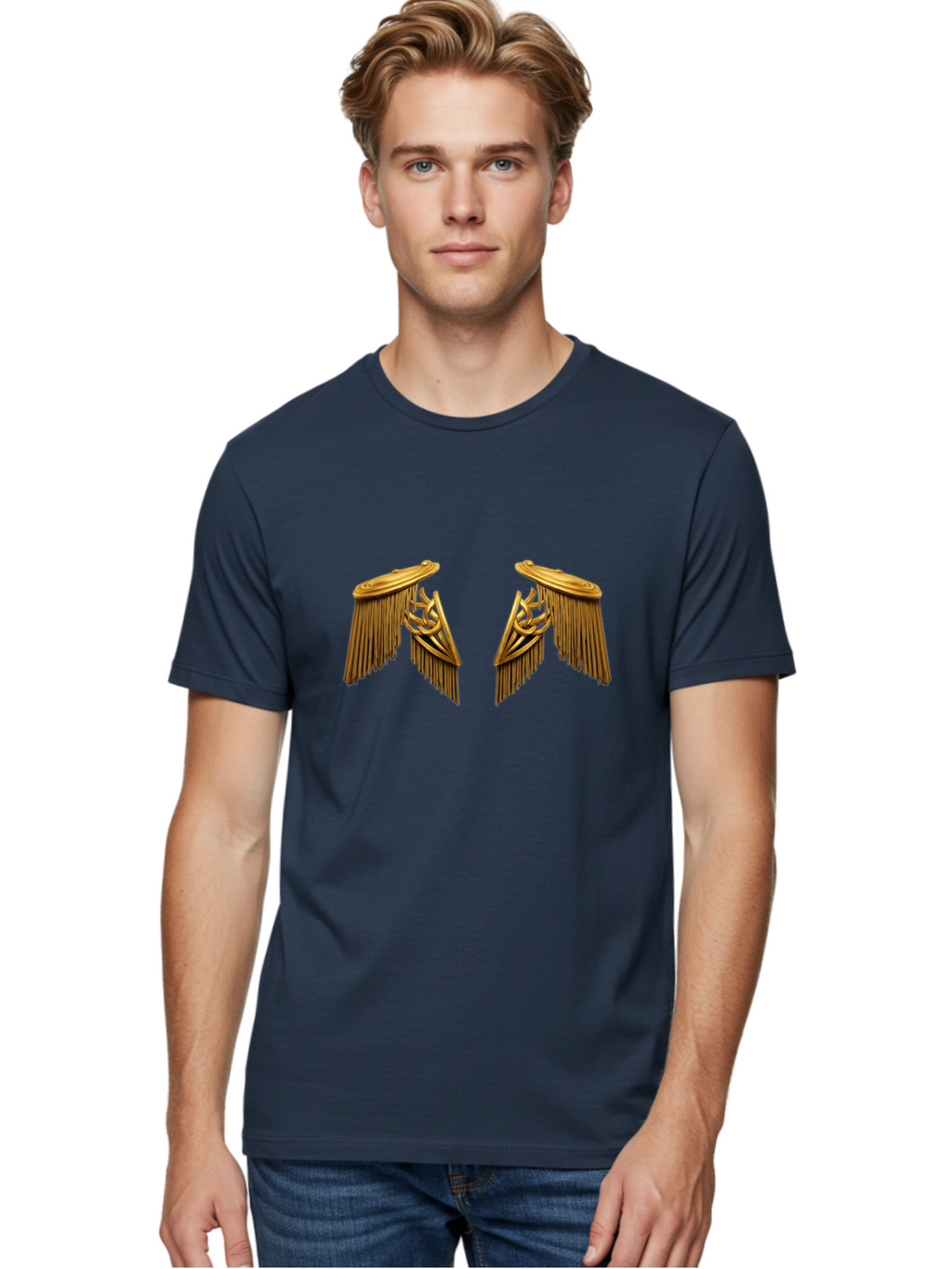 Winged-Epaulettes Men'S Graphic Tee, 100% Cotton, Comfortable Casual Summer Wear, Machine Washable, Vintage Camera, Old Camera, Antique Camera, Black Camera, Classic Photography, Photography Equipment, Nostalgic Device, Film Camera, Camera Art Bah385