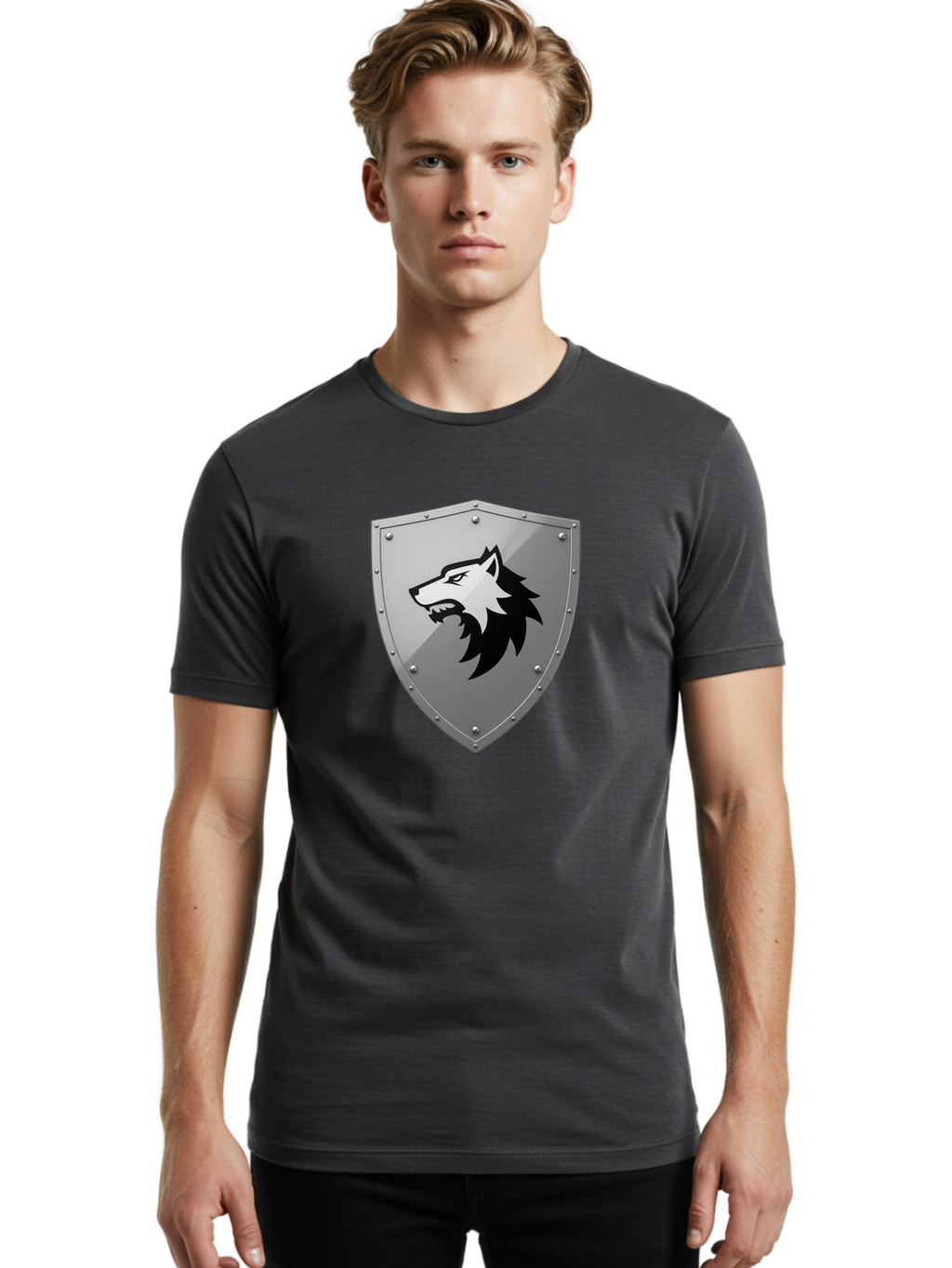 Wolf-Shield Men'S Graphic Tee, 100% Cotton, Comfortable Casual Summer Wear, Machine Washable, Vintage Camera, Old Camera, Antique Camera, Black Camera, Classic Photography, Photography Equipment, Nostalgic Device, Film Camera, Camera Art Bah388