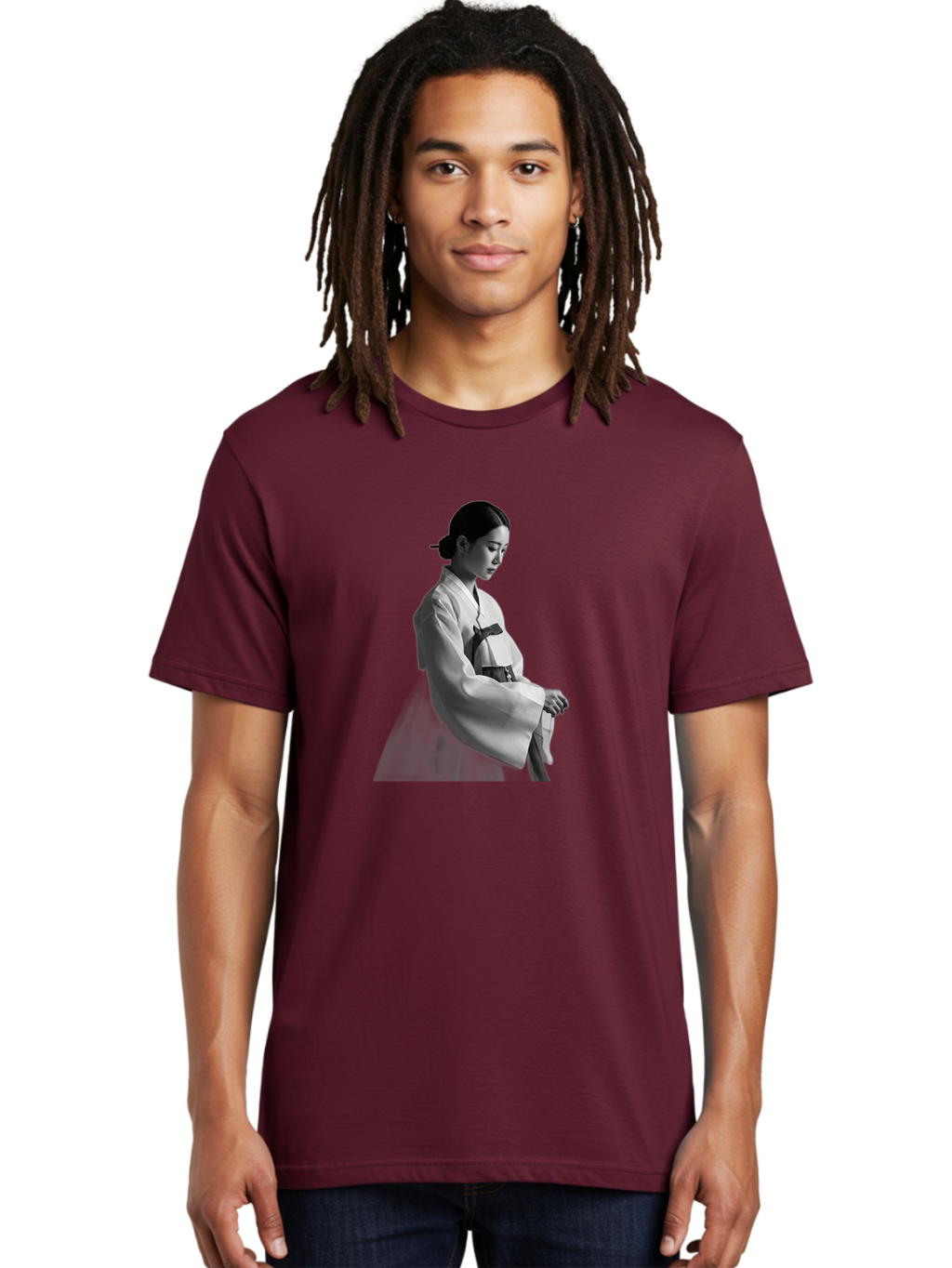 Woman-In-Hanbok Men'S Graphic Tee, 100% Cotton, Comfortable Casual Summer Wear, Machine Washable, Vintage Camera, Old Camera, Antique Camera, Black Camera, Classic Photography, Photography Equipment, Nostalgic Device, Film Camera, Camera Art Bah392