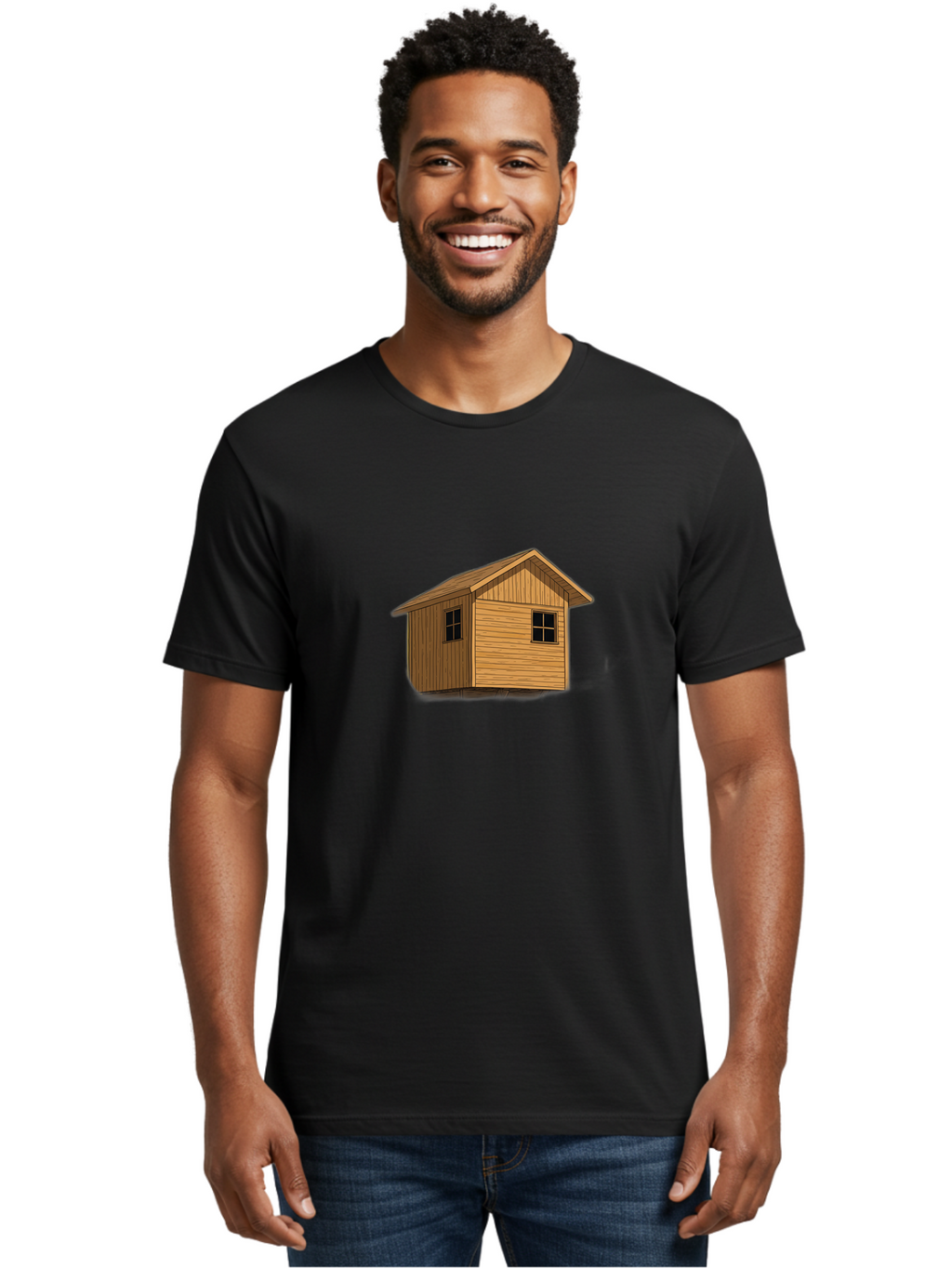 Wooden-Shed Men'S Graphic Tee, 100% Cotton, Comfortable Casual Summer Wear, Machine Washable, Vintage Camera, Old Camera, Antique Camera, Black Camera, Classic Photography, Photography Equipment, Nostalgic Device, Film Camera, Camera Art Bah401