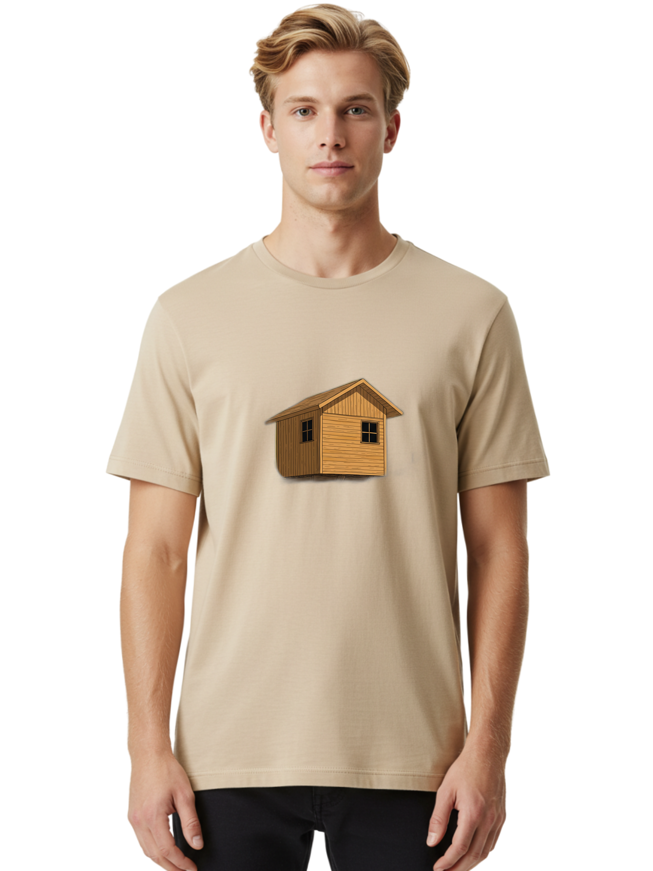 Wooden-Shed Men'S Graphic Tee, 100% Cotton, Comfortable Casual Summer Wear, Machine Washable, Vintage Camera, Old Camera, Antique Camera, Black Camera, Classic Photography, Photography Equipment, Nostalgic Device, Film Camera, Camera Art Bah401