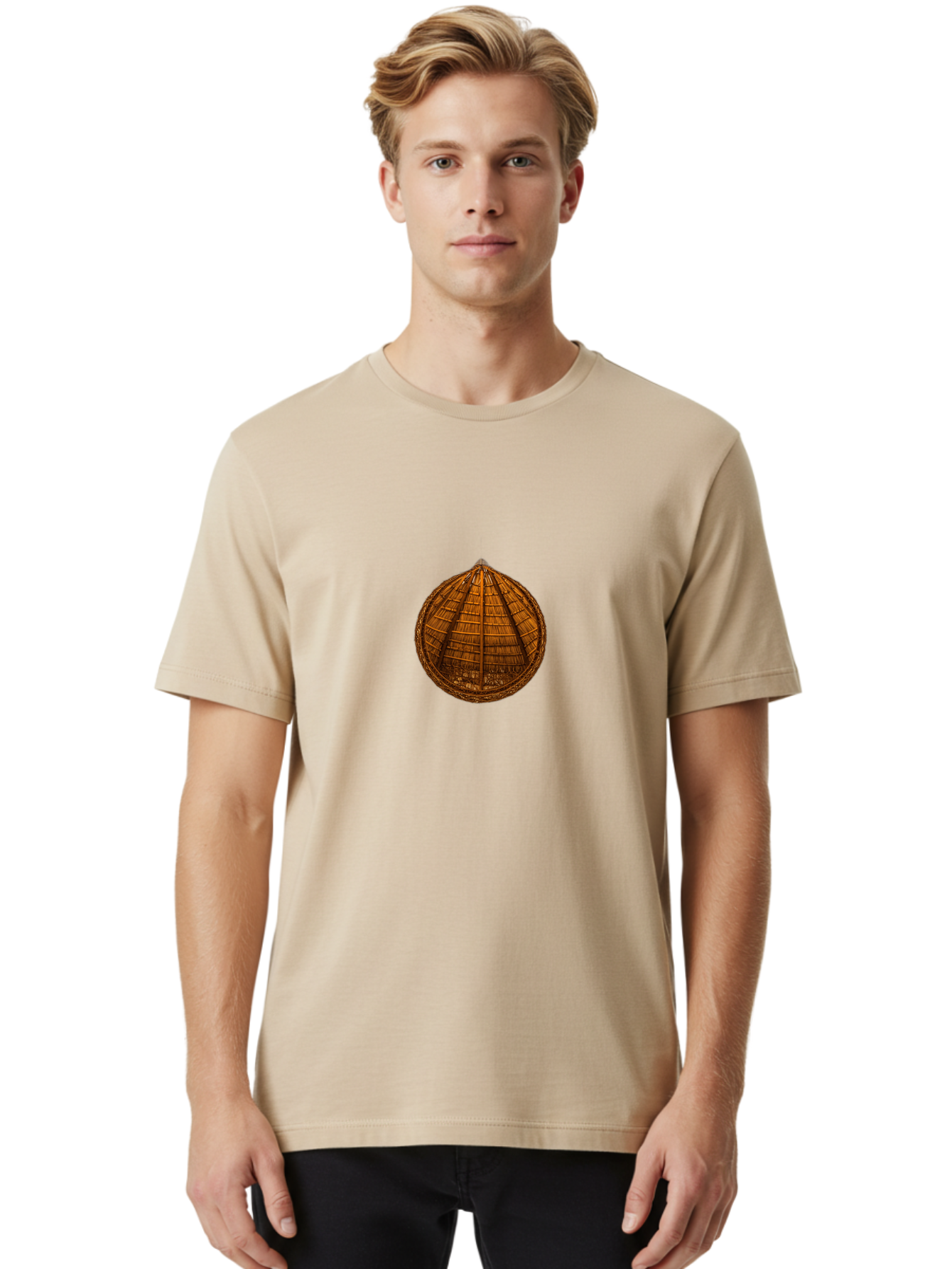Woven-Dome Men'S Graphic Tee, 100% Cotton, Comfortable Casual Summer Wear, Machine Washable, Vintage Camera, Old Camera, Antique Camera, Black Camera, Classic Photography, Photography Equipment, Nostalgic Device, Film Camera, Camera Art Bah404