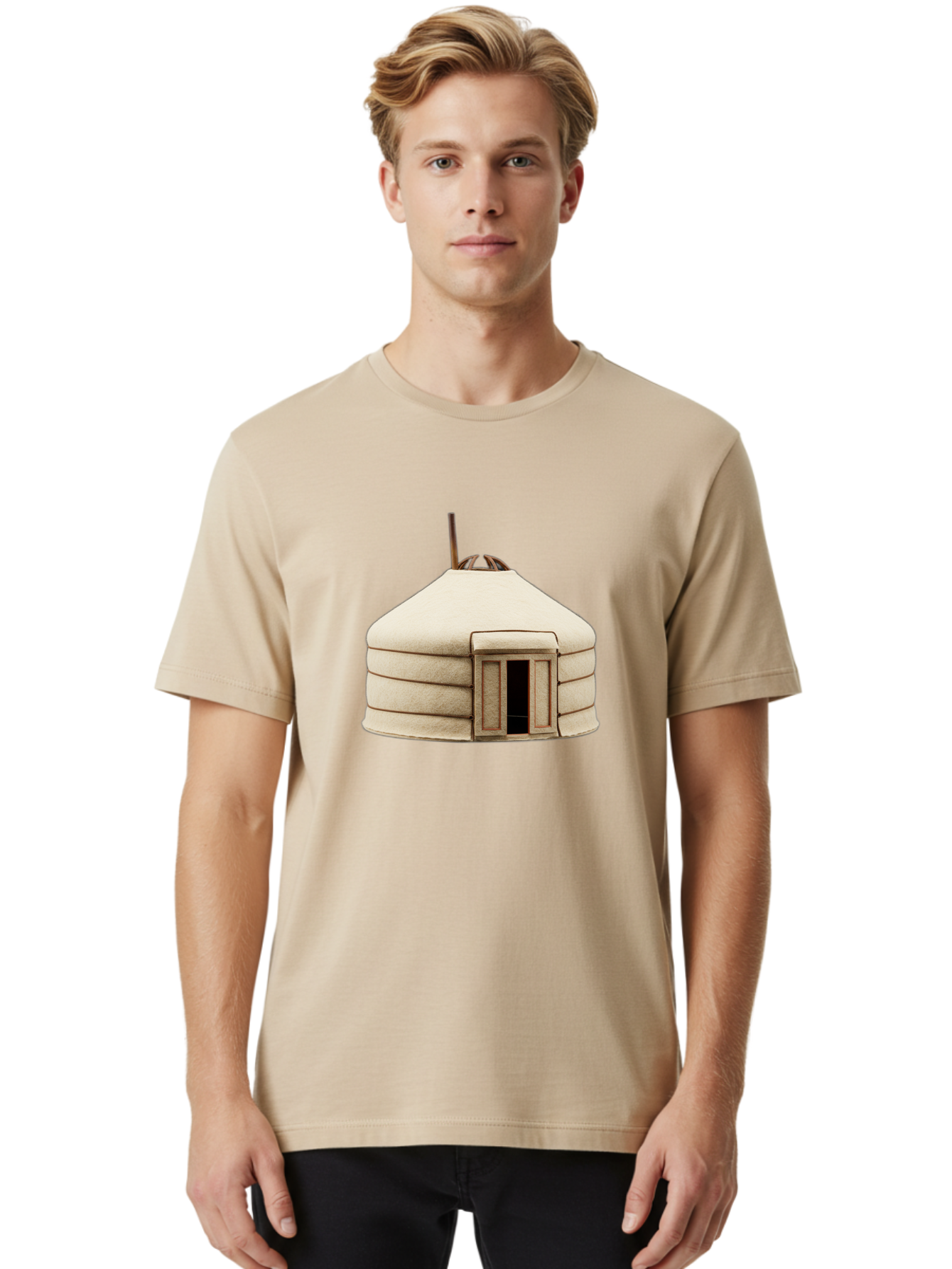 Yurt-1 Men'S Graphic Tee, 100% Cotton, Comfortable Casual Summer Wear, Machine Washable, Vintage Camera, Old Camera, Antique Camera, Black Camera, Classic Photography, Photography Equipment, Nostalgic Device, Film Camera, Camera Art Bah409