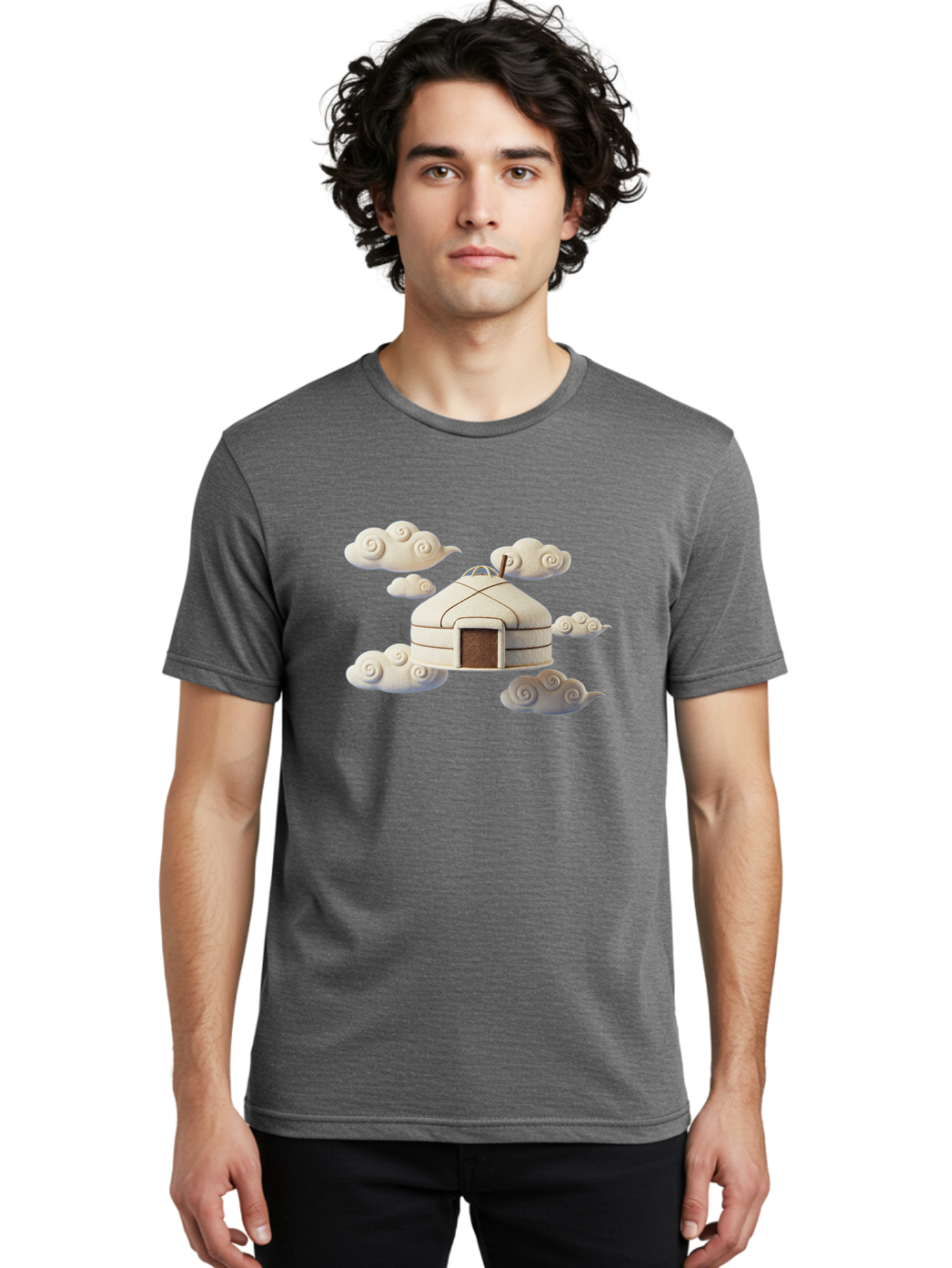 Yurt-House Men'S Graphic Tee, 100% Cotton, Comfortable Casual Summer Wear, Machine Washable, Vintage Camera, Old Camera, Antique Camera, Black Camera, Classic Photography, Photography Equipment, Nostalgic Device, Film Camera, Camera Art Bah410