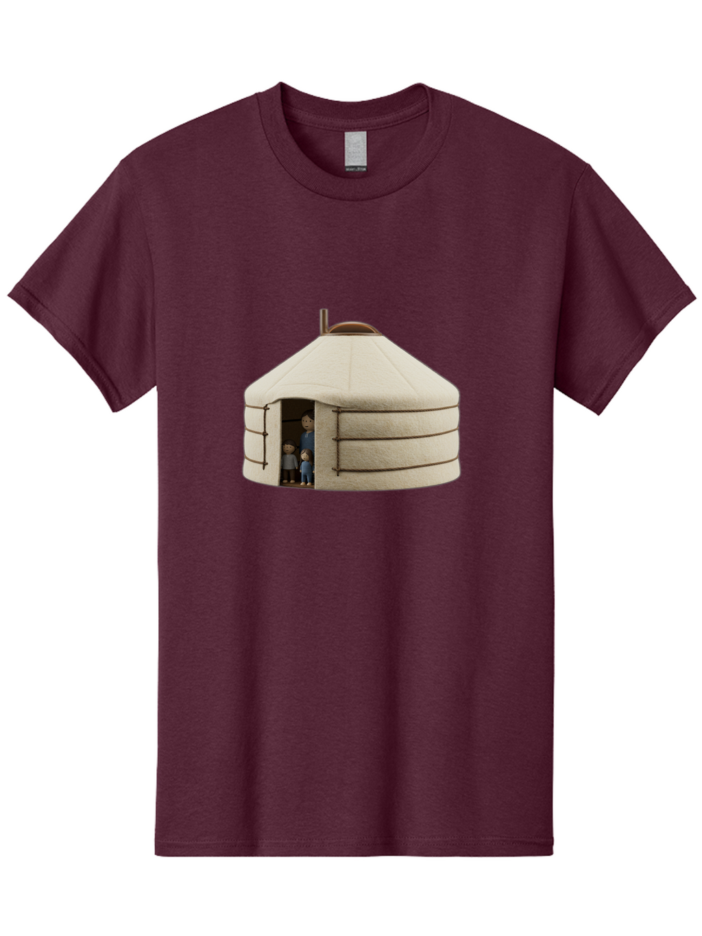 Yurt-With-Family Men'S Graphic Tee, 100% Cotton, Comfortable Casual Summer Wear, Machine Washable, Vintage Camera, Old Camera, Antique Camera, Black Camera, Classic Photography, Photography Equipment, Nostalgic Device, Film Camera, Camera Art Bah412