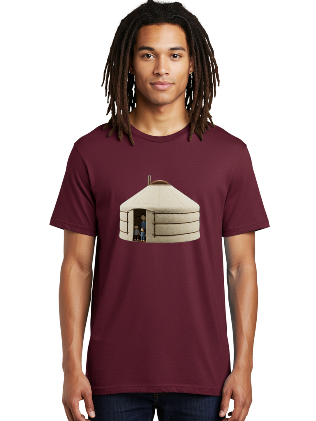 Yurt-With-Family Men'S Graphic Tee, 100% Cotton, Comfortable Casual Summer Wear, Machine Washable, Vintage Camera, Old Camera, Antique Camera, Black Camera, Classic Photography, Photography Equipment, Nostalgic Device, Film Camera, Camera Art Bah412
