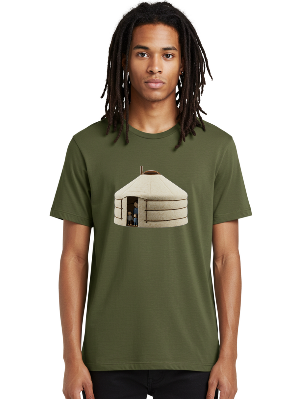 Yurt-With-Family Men'S Graphic Tee, 100% Cotton, Comfortable Casual Summer Wear, Machine Washable, Vintage Camera, Old Camera, Antique Camera, Black Camera, Classic Photography, Photography Equipment, Nostalgic Device, Film Camera, Camera Art Bah412