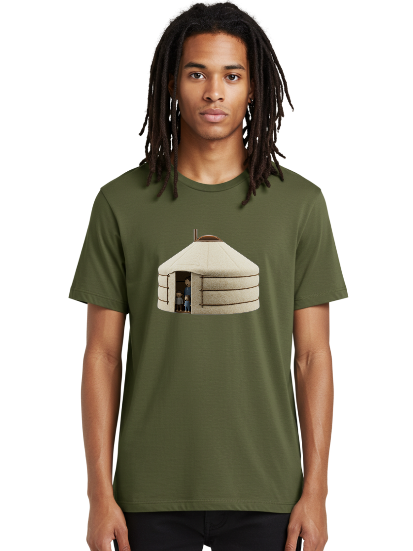 Yurt-With-Family Men'S Graphic Tee, 100% Cotton, Comfortable Casual Summer Wear, Machine Washable, Vintage Camera, Old Camera, Antique Camera, Black Camera, Classic Photography, Photography Equipment, Nostalgic Device, Film Camera, Camera Art Bah412