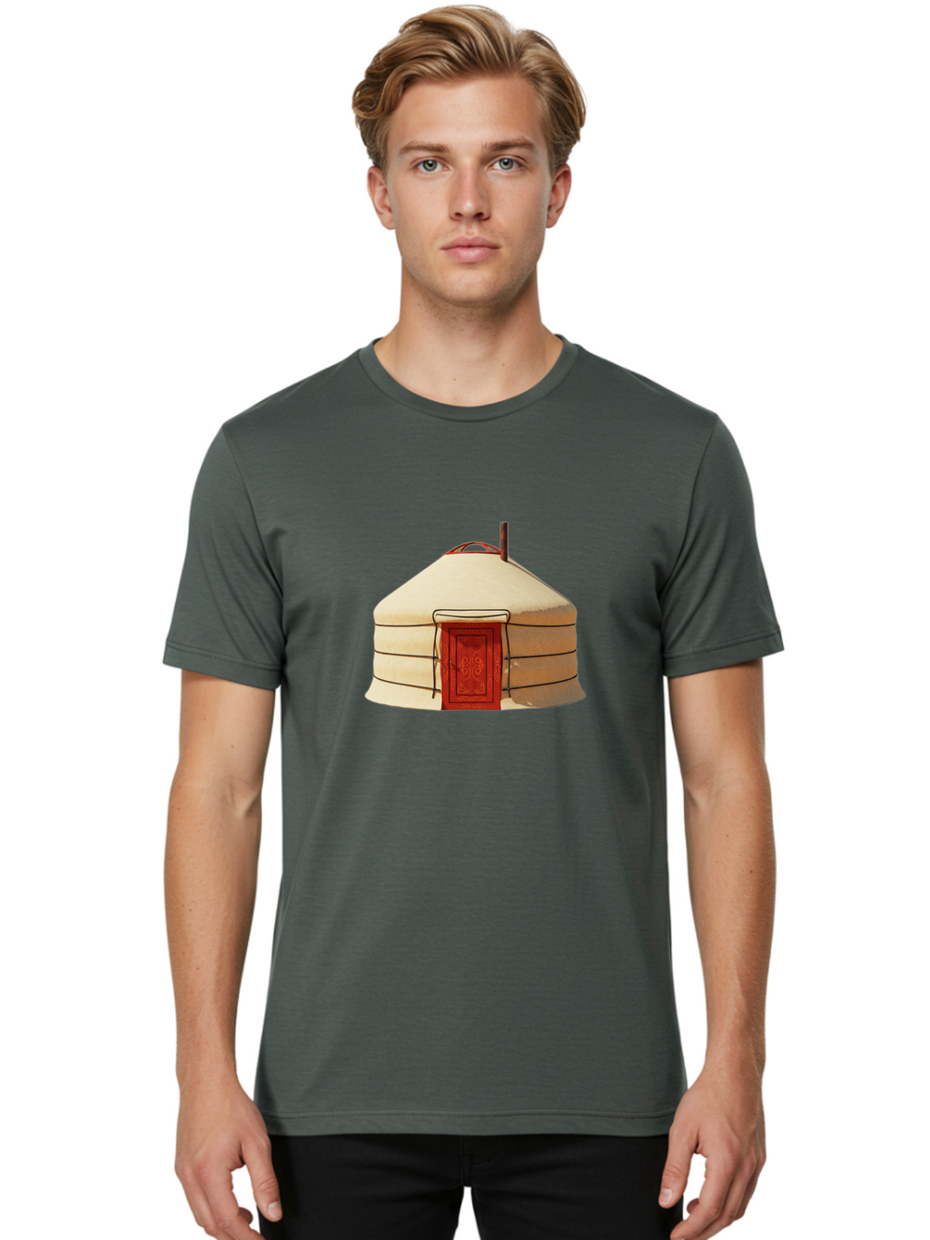 Yurt Men'S Graphic Tee, 100% Cotton, Comfortable Casual Summer Wear, Machine Washable, Vintage Camera, Old Camera, Antique Camera, Black Camera, Classic Photography, Photography Equipment, Nostalgic Device, Film Camera, Camera Art Bah413