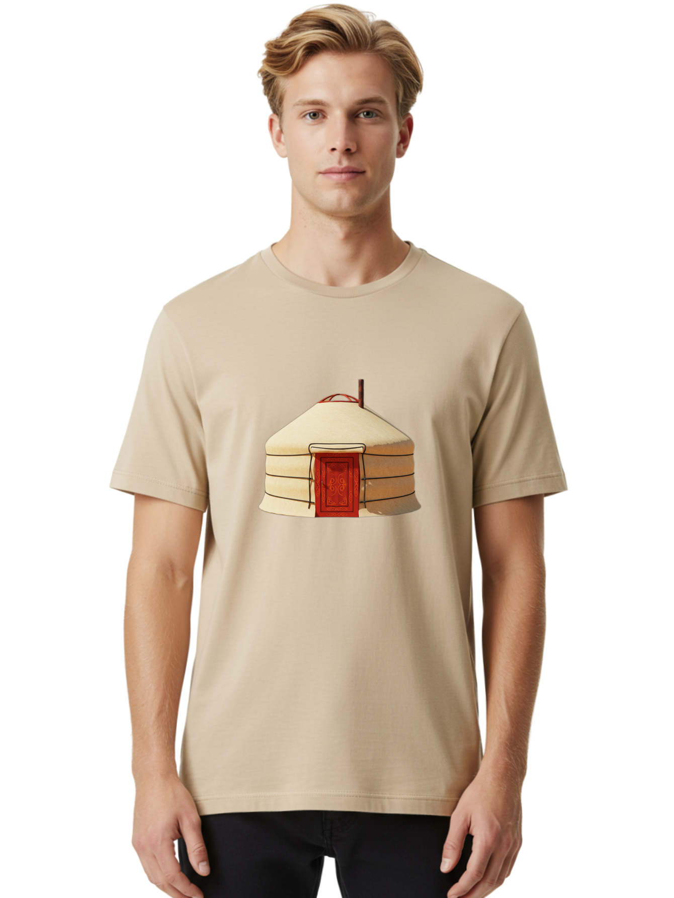 Yurt Men'S Graphic Tee, 100% Cotton, Comfortable Casual Summer Wear, Machine Washable, Vintage Camera, Old Camera, Antique Camera, Black Camera, Classic Photography, Photography Equipment, Nostalgic Device, Film Camera, Camera Art Bah413