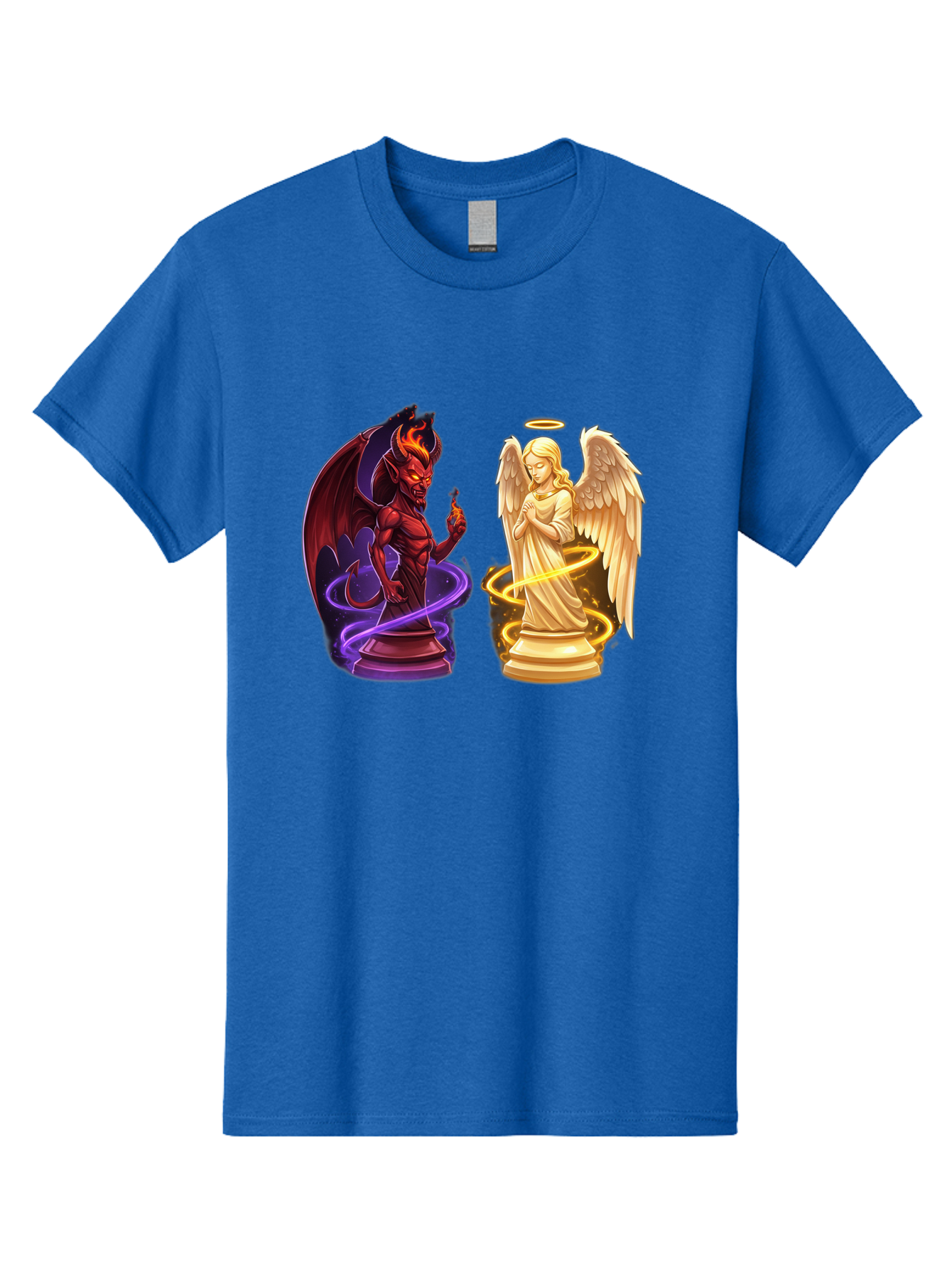 Angel-And-Demon Men'S Graphic Tee, 100% Cotton, Comfortable Casual Summer Wear, Machine Washable, Vintage Camera, Old Camera, Antique Camera, Black Camera, Classic Photography, Photography Equipment, Nostalgic Device, Film Camera, Camera Art Bah423