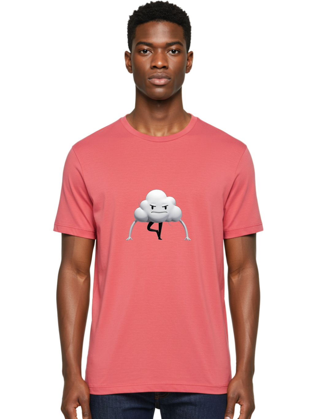 Angry-Cloud-Character Men'S Graphic Tee, 100% Cotton, Comfortable Casual Summer Wear, Machine Washable, Vintage Camera, Old Camera, Antique Camera, Black Camera, Classic Photography, Photography Equipment, Nostalgic Device, Film Camera, Bah433