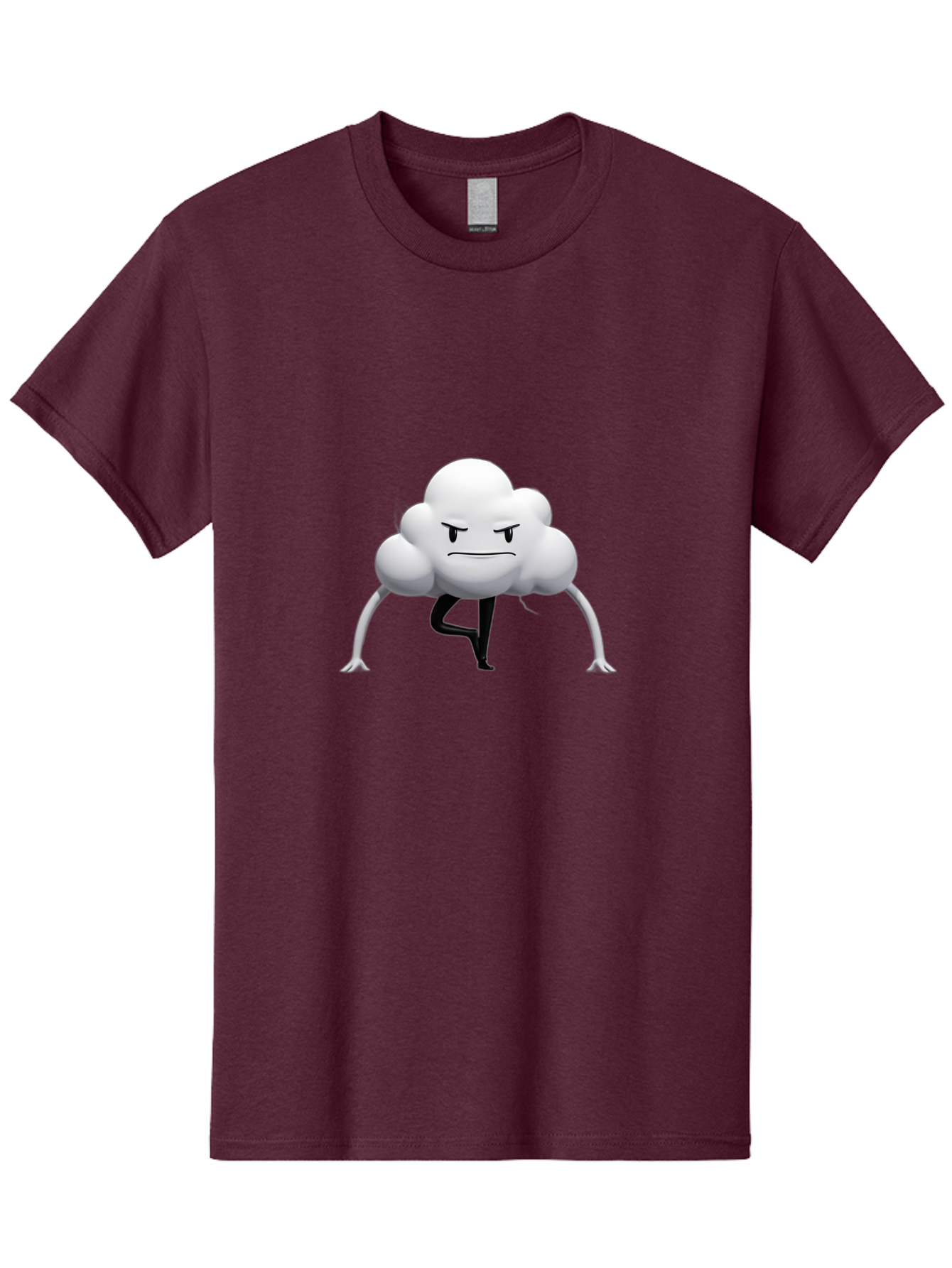 Angry-Cloud-Character Men'S Graphic Tee, 100% Cotton, Comfortable Casual Summer Wear, Machine Washable, Vintage Camera, Old Camera, Antique Camera, Black Camera, Classic Photography, Photography Equipment, Nostalgic Device, Film Camera, Bah433