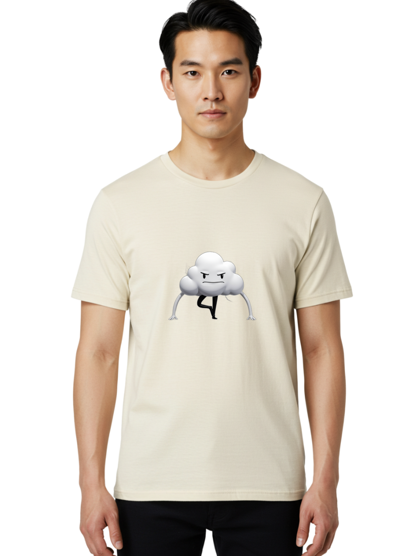 Angry-Cloud-Character Men'S Graphic Tee, 100% Cotton, Comfortable Casual Summer Wear, Machine Washable, Vintage Camera, Old Camera, Antique Camera, Black Camera, Classic Photography, Photography Equipment, Nostalgic Device, Film Camera, Bah433