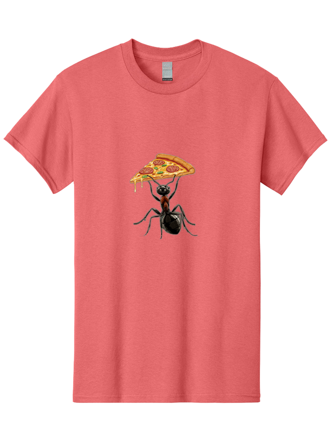 Ant-Carrying-Pizza-Slice-3 Men'S Graphic Tee, 100% Cotton, Comfortable Casual Summer Wear, Machine Washable, Vintage Camera, Old Camera, Antique Camera, Black Camera, Classic Photography, Photography Equipment, Nostalgic Device, Film Camera, Bah440