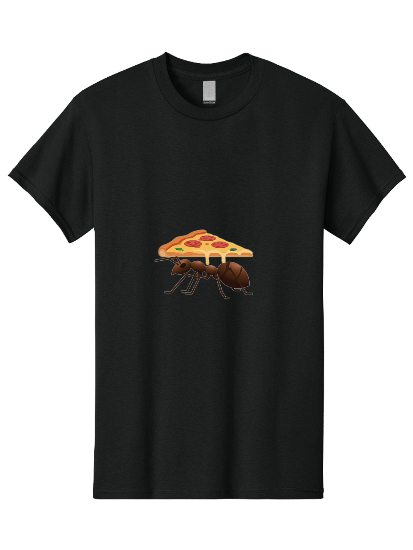 Ant-Carrying-Pizza Men'S Graphic Tee, 100% Cotton, Comfortable Casual Summer Wear, Machine Washable, Vintage Camera, Old Camera, Antique Camera, Black Camera, Classic Photography, Photography Equipment, Nostalgic Device, Film Camera, Bah442