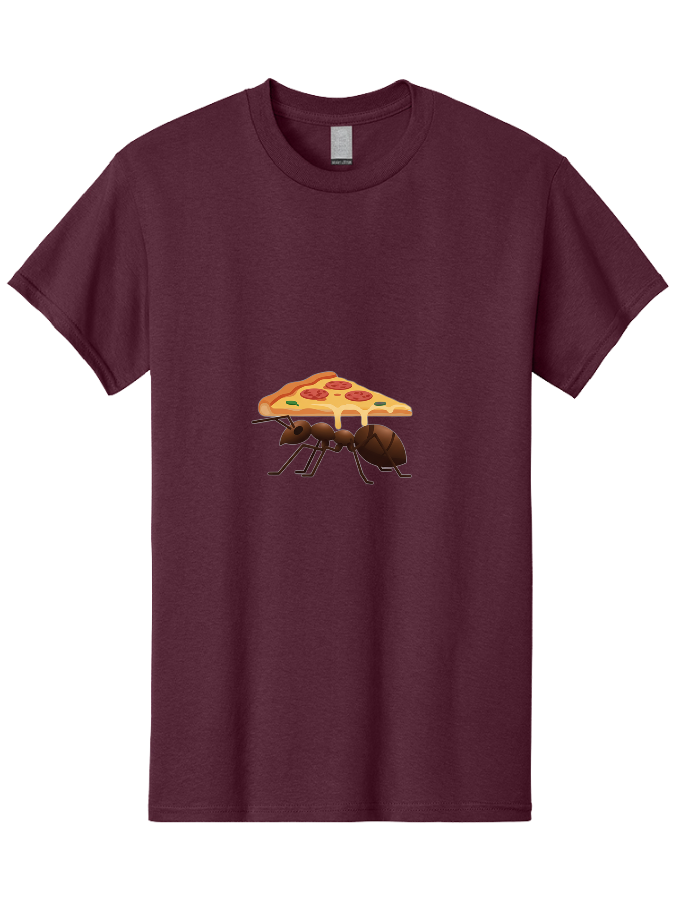 Ant-Carrying-Pizza Men'S Graphic Tee, 100% Cotton, Comfortable Casual Summer Wear, Machine Washable, Vintage Camera, Old Camera, Antique Camera, Black Camera, Classic Photography, Photography Equipment, Nostalgic Device, Film Camera, Bah442
