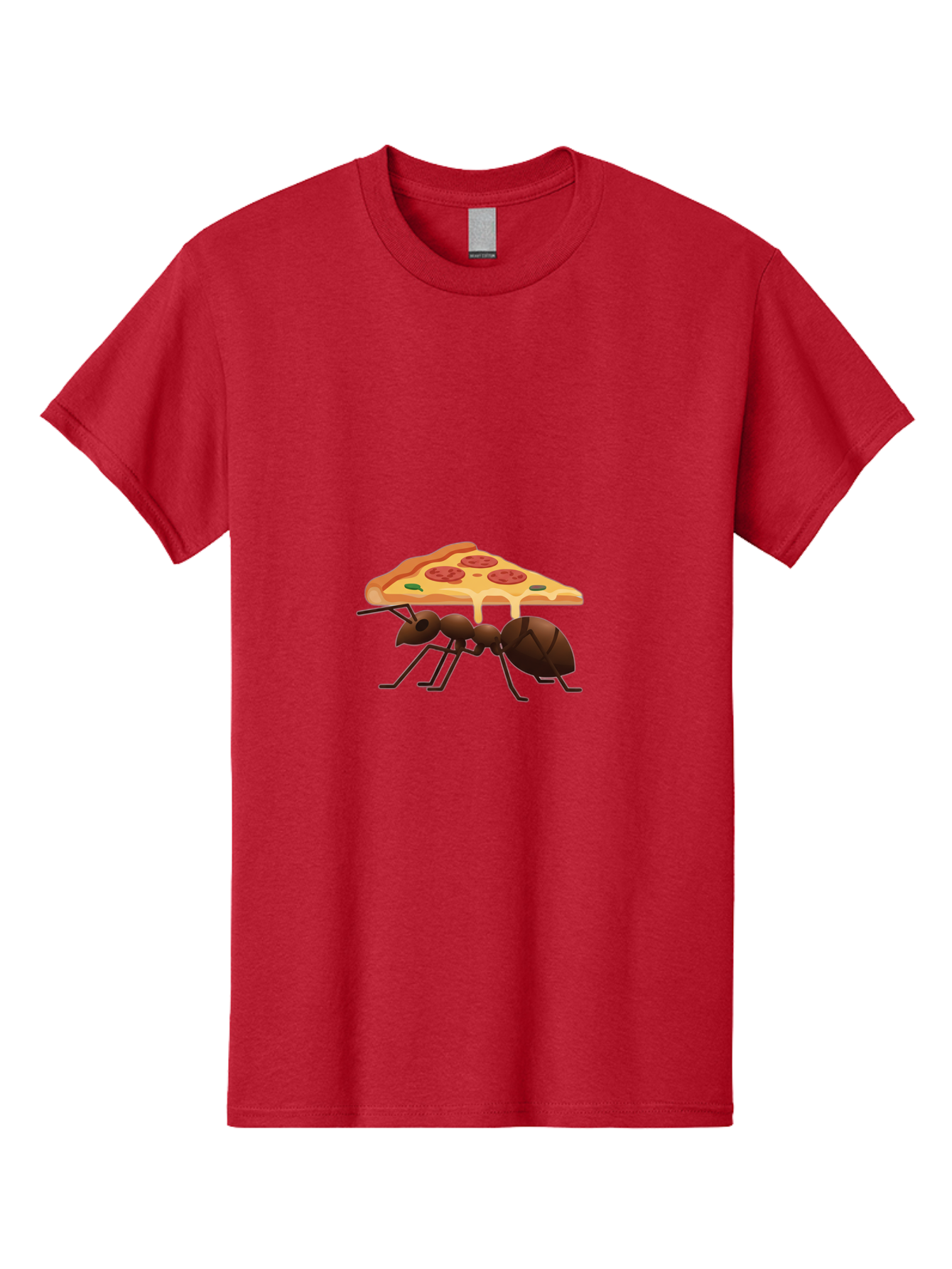 Ant-Carrying-Pizza Men'S Graphic Tee, 100% Cotton, Comfortable Casual Summer Wear, Machine Washable, Vintage Camera, Old Camera, Antique Camera, Black Camera, Classic Photography, Photography Equipment, Nostalgic Device, Film Camera, Bah442