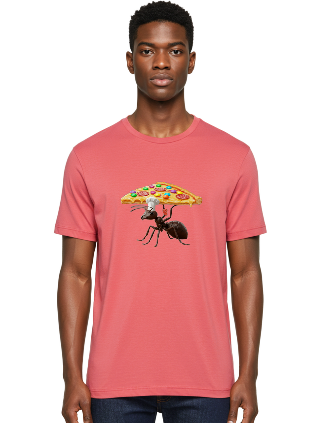 Ant-Chef-Pizza Men'S Graphic Tee, 100% Cotton, Comfortable Casual Summer Wear, Machine Washable, Vintage Camera, Old Camera, Antique Camera, Black Camera, Classic Photography, Photography Equipment, Nostalgic Device, Film Camera, Camera Art Bah443