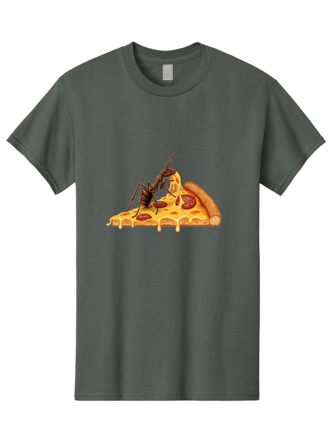 Ant-Eating-Pizza Men'S Graphic Tee, 100% Cotton, Comfortable Casual Summer Wear, Machine Washable, Vintage Camera, Old Camera, Antique Camera, Black Camera, Classic Photography, Photography Equipment, Nostalgic Device, Film Camera, Camera Art Bah444