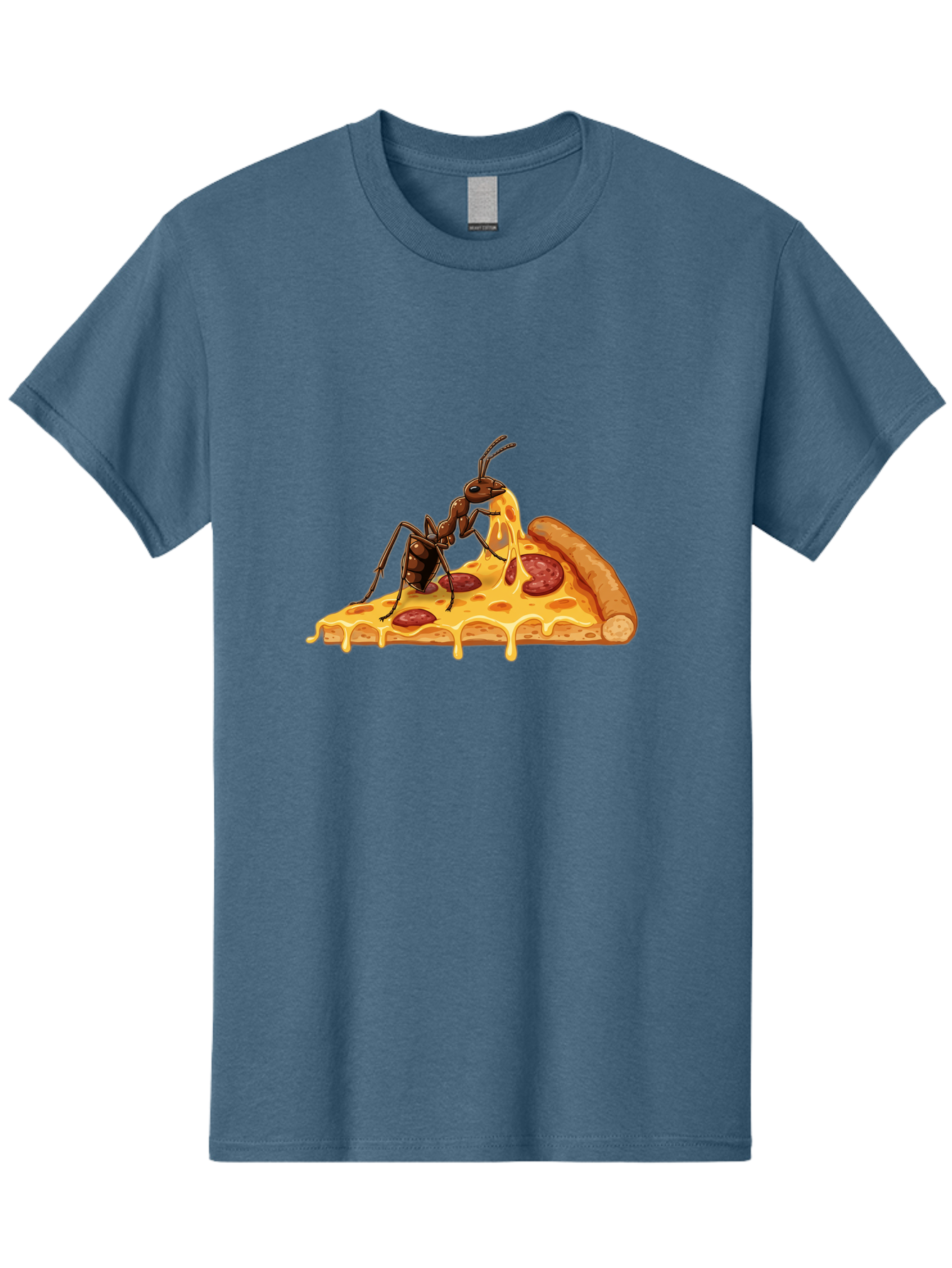 Ant-Eating-Pizza Men'S Graphic Tee, 100% Cotton, Comfortable Casual Summer Wear, Machine Washable, Vintage Camera, Old Camera, Antique Camera, Black Camera, Classic Photography, Photography Equipment, Nostalgic Device, Film Camera, Camera Art Bah444