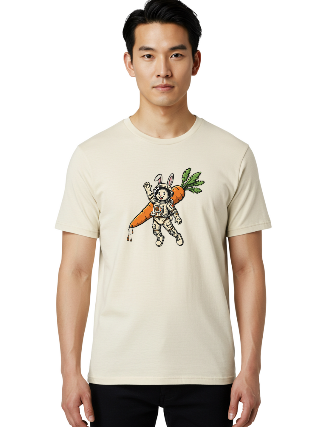 Astronaut-Bunny-10 Men'S Graphic Tee, 100% Cotton, Comfortable Casual Summer Wear, Machine Washable, Vintage Camera, Old Camera, Antique Camera, Black Camera, Classic Photography, Photography Equipment, Nostalgic Device, Film Camera, Bah451