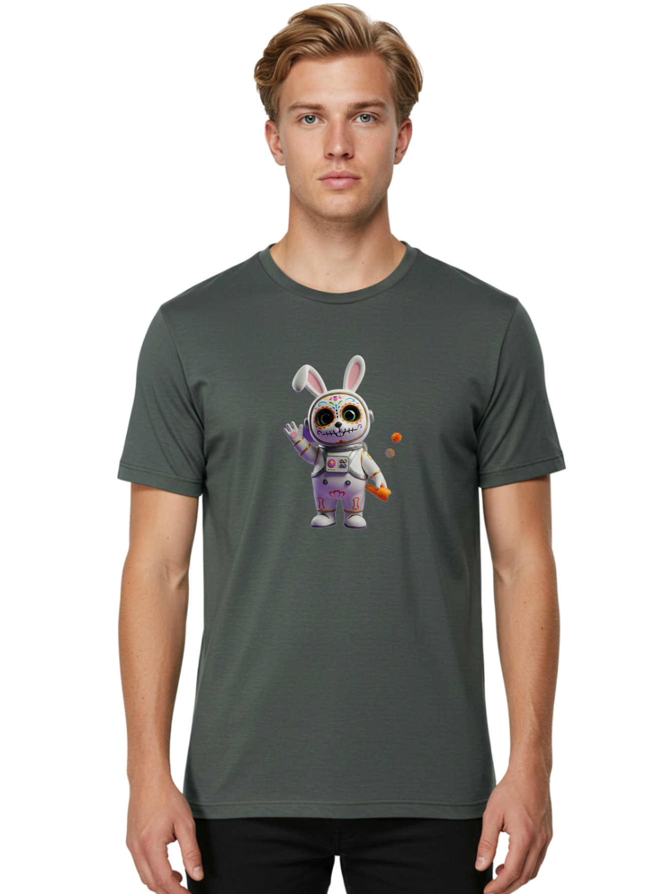 Astronaut-Bunny-13 Men'S Graphic Tee, 100% Cotton, Comfortable Casual Summer Wear, Machine Washable, Vintage Camera, Old Camera, Antique Camera, Black Camera, Classic Photography, Photography Equipment, Nostalgic Device, Film Camera, Bah454