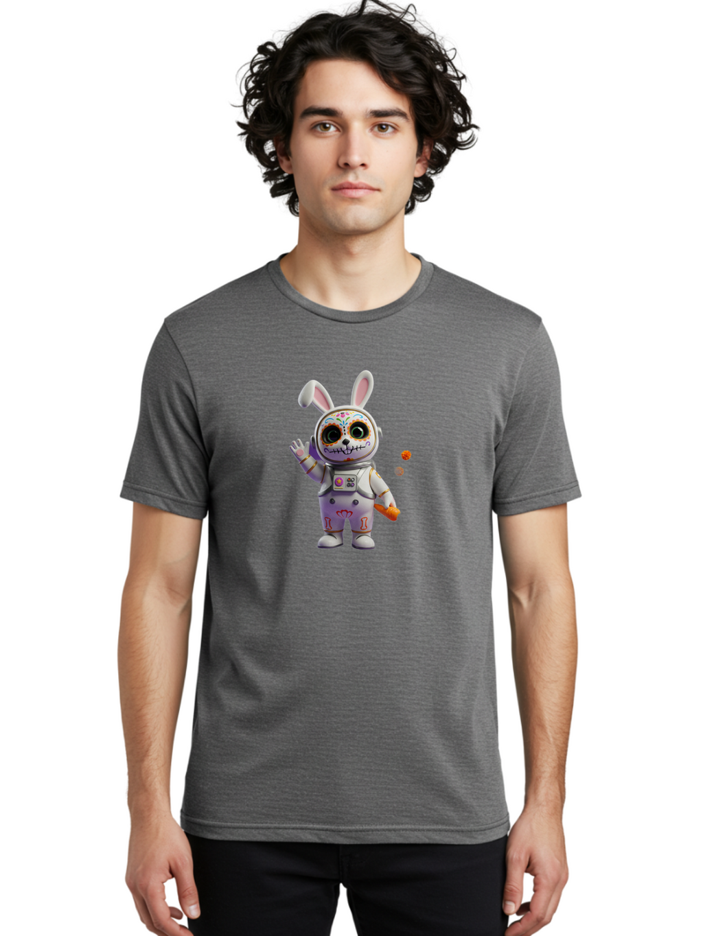 Astronaut-Bunny-13 Men'S Graphic Tee, 100% Cotton, Comfortable Casual Summer Wear, Machine Washable, Vintage Camera, Old Camera, Antique Camera, Black Camera, Classic Photography, Photography Equipment, Nostalgic Device, Film Camera, Bah454