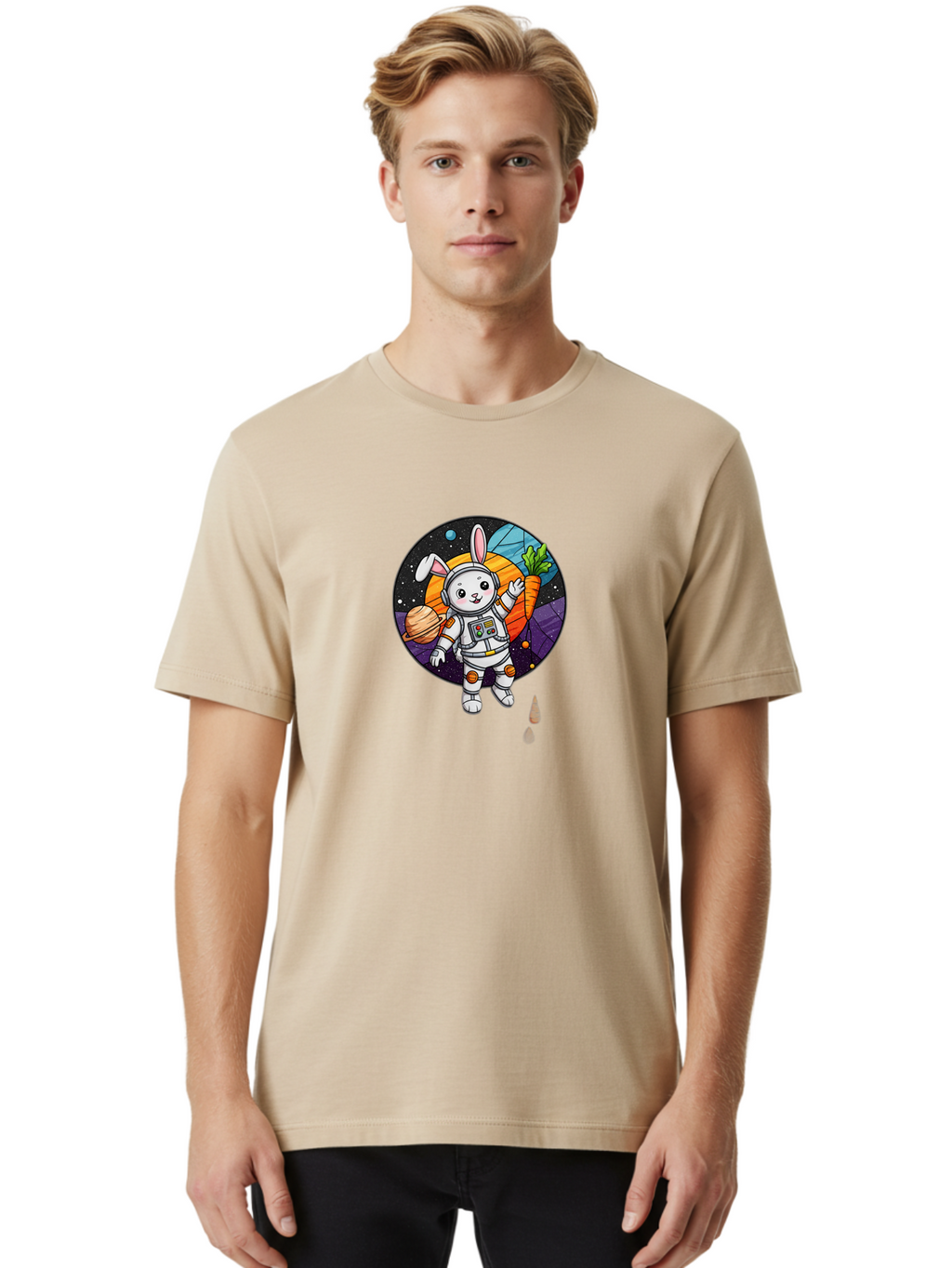 Astronaut-Bunny-17 Men'S Graphic Tee, 100% Cotton, Comfortable Casual Summer Wear, Machine Washable, Vintage Camera, Old Camera, Antique Camera, Black Camera, Classic Photography, Photography Equipment, Nostalgic Device, Film Camera, Bah458