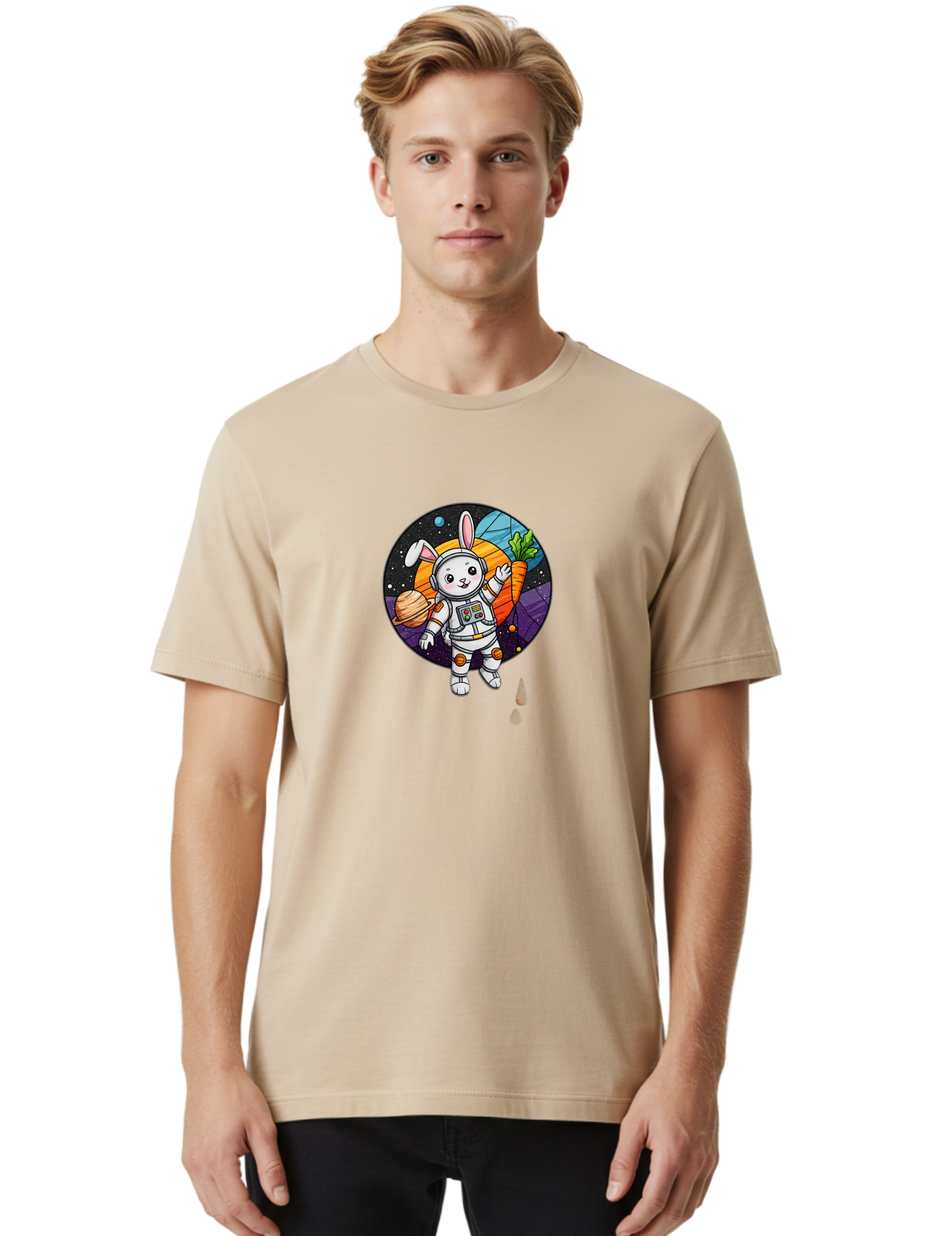 Astronaut-Bunny-17 Men'S Graphic Tee, 100% Cotton, Comfortable Casual Summer Wear, Machine Washable, Vintage Camera, Old Camera, Antique Camera, Black Camera, Classic Photography, Photography Equipment, Nostalgic Device, Film Camera, Bah458