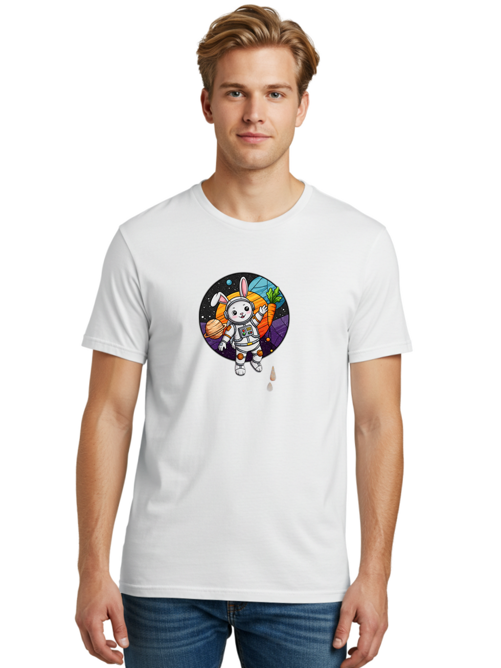 Astronaut-Bunny-17 Men'S Graphic Tee, 100% Cotton, Comfortable Casual Summer Wear, Machine Washable, Vintage Camera, Old Camera, Antique Camera, Black Camera, Classic Photography, Photography Equipment, Nostalgic Device, Film Camera, Bah458