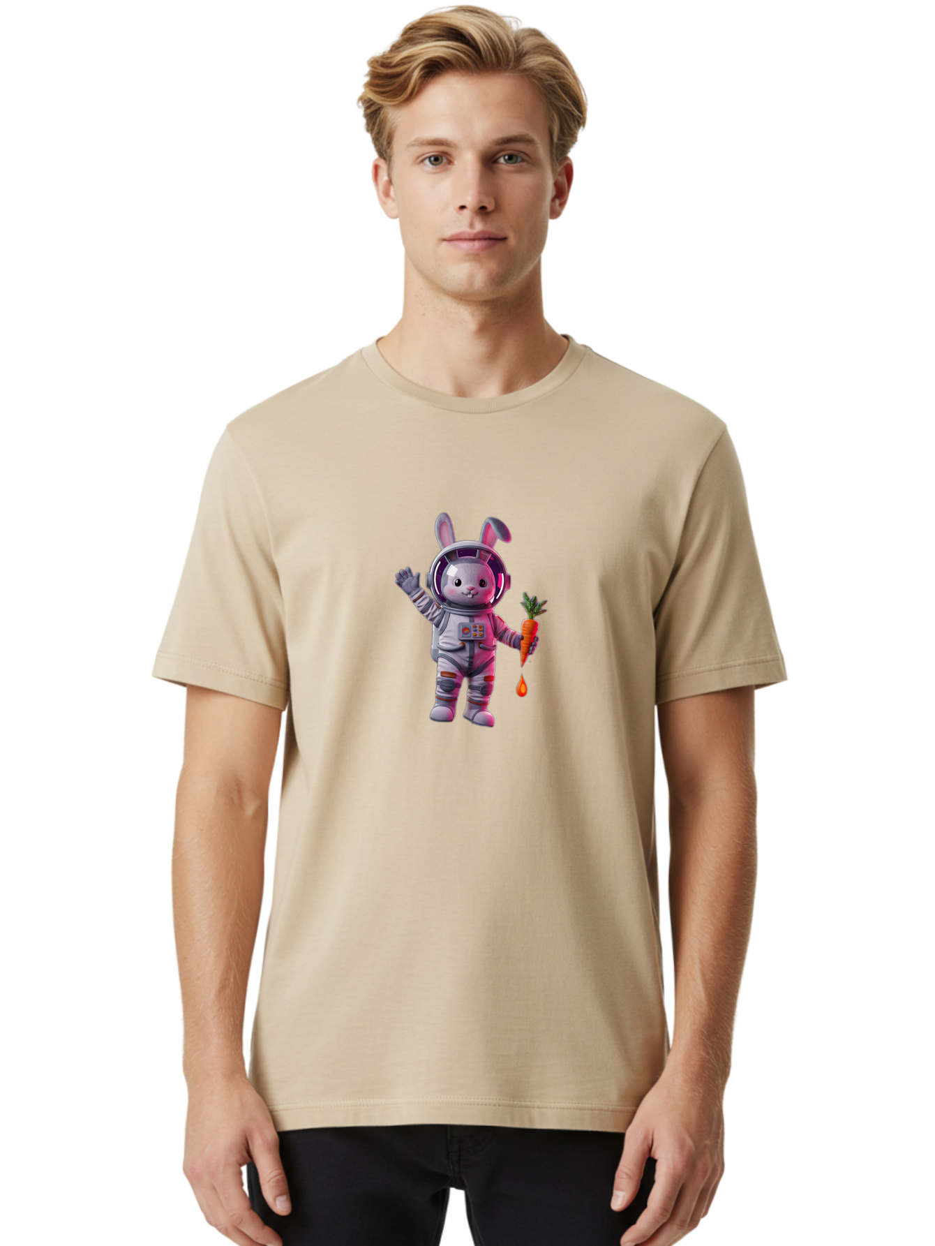 Astronaut-Bunny-18 Men'S Graphic Tee, 100% Cotton, Comfortable Casual Summer Wear, Machine Washable, Vintage Camera, Old Camera, Antique Camera, Black Camera, Classic Photography, Photography Equipment, Nostalgic Device, Film Camera, Bah459