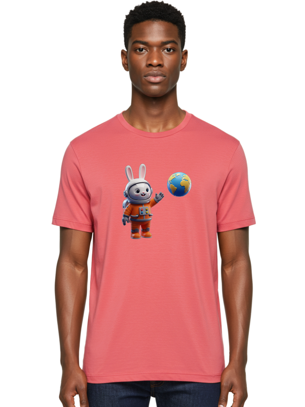 Astronaut-Bunny-19 Men'S Graphic Tee, 100% Cotton, Comfortable Casual Summer Wear, Machine Washable, Vintage Camera, Old Camera, Antique Camera, Black Camera, Classic Photography, Photography Equipment, Nostalgic Device, Film Camera, Bah460