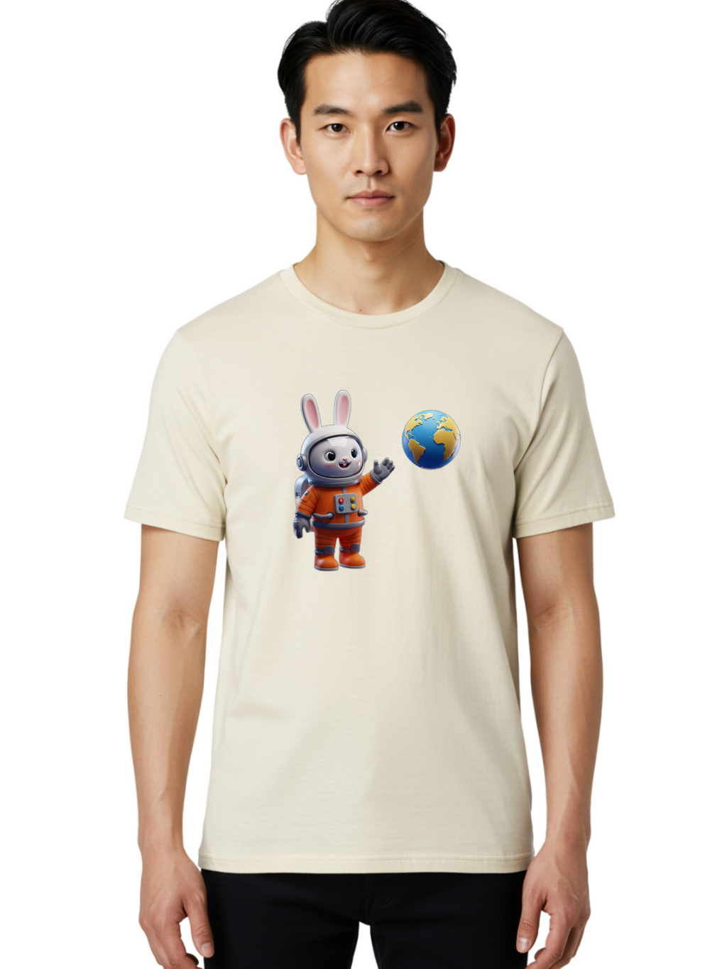 Astronaut-Bunny-19 Men'S Graphic Tee, 100% Cotton, Comfortable Casual Summer Wear, Machine Washable, Vintage Camera, Old Camera, Antique Camera, Black Camera, Classic Photography, Photography Equipment, Nostalgic Device, Film Camera, Bah460