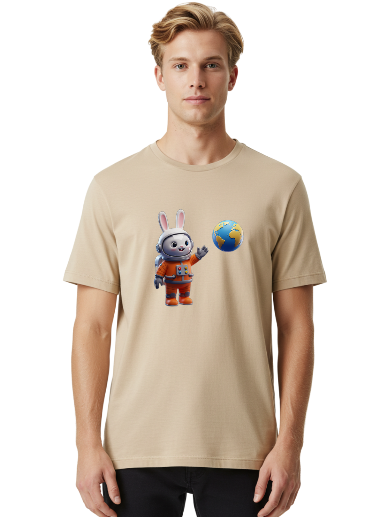 Astronaut-Bunny-19 Men'S Graphic Tee, 100% Cotton, Comfortable Casual Summer Wear, Machine Washable, Vintage Camera, Old Camera, Antique Camera, Black Camera, Classic Photography, Photography Equipment, Nostalgic Device, Film Camera, Bah460