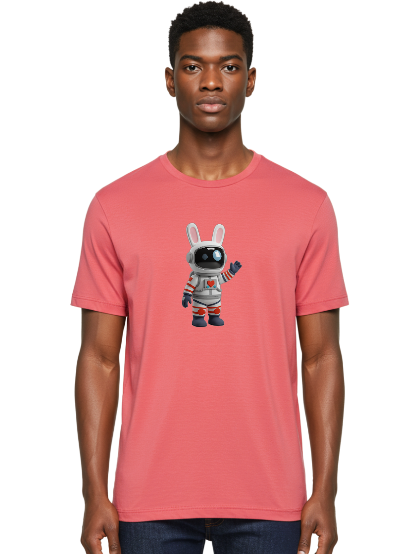 Astronaut-Bunny-2 Men'S Graphic Tee, 100% Cotton, Comfortable Casual Summer Wear, Machine Washable, Vintage Camera, Old Camera, Antique Camera, Black Camera, Classic Photography, Photography Equipment, Nostalgic Device, Film Camera, Camera Art Bah461