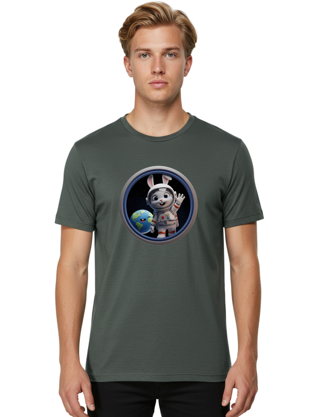 Astronaut-Bunny-26 Men'S Graphic Tee, 100% Cotton, Comfortable Casual Summer Wear, Machine Washable, Vintage Camera, Old Camera, Antique Camera, Black Camera, Classic Photography, Photography Equipment, Nostalgic Device, Film Camera, Bah468