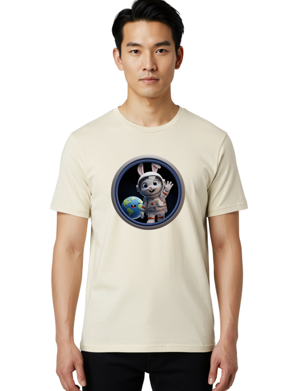 Astronaut-Bunny-26 Men'S Graphic Tee, 100% Cotton, Comfortable Casual Summer Wear, Machine Washable, Vintage Camera, Old Camera, Antique Camera, Black Camera, Classic Photography, Photography Equipment, Nostalgic Device, Film Camera, Bah468
