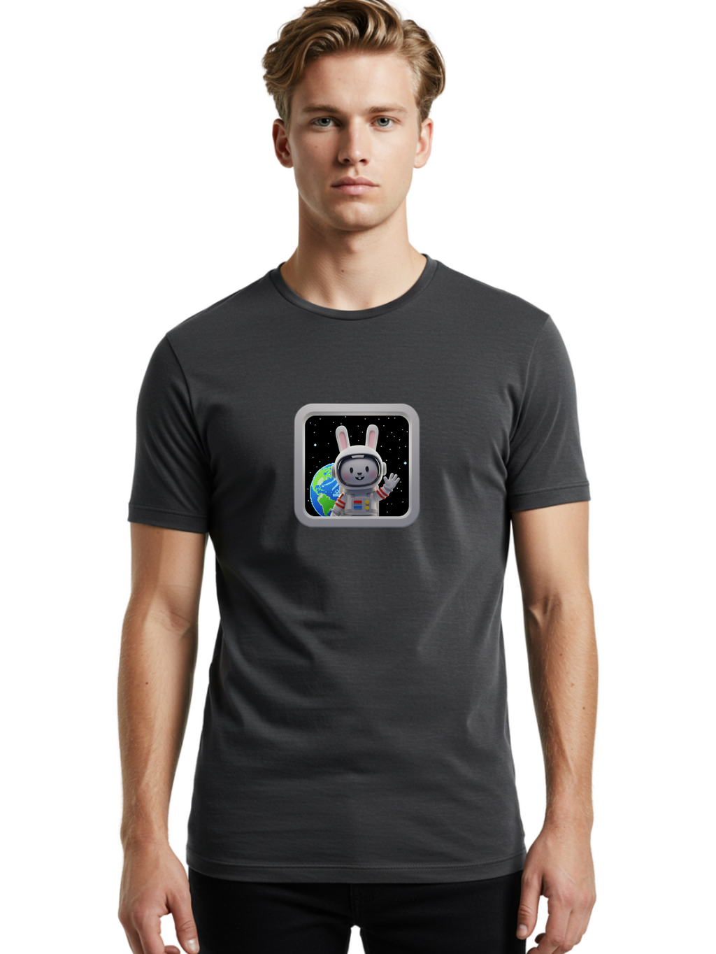 Astronaut-Bunny-27 Men'S Graphic Tee, 100% Cotton, Comfortable Casual Summer Wear, Machine Washable, Vintage Camera, Old Camera, Antique Camera, Black Camera, Classic Photography, Photography Equipment, Nostalgic Device, Film Camera, Bah469
